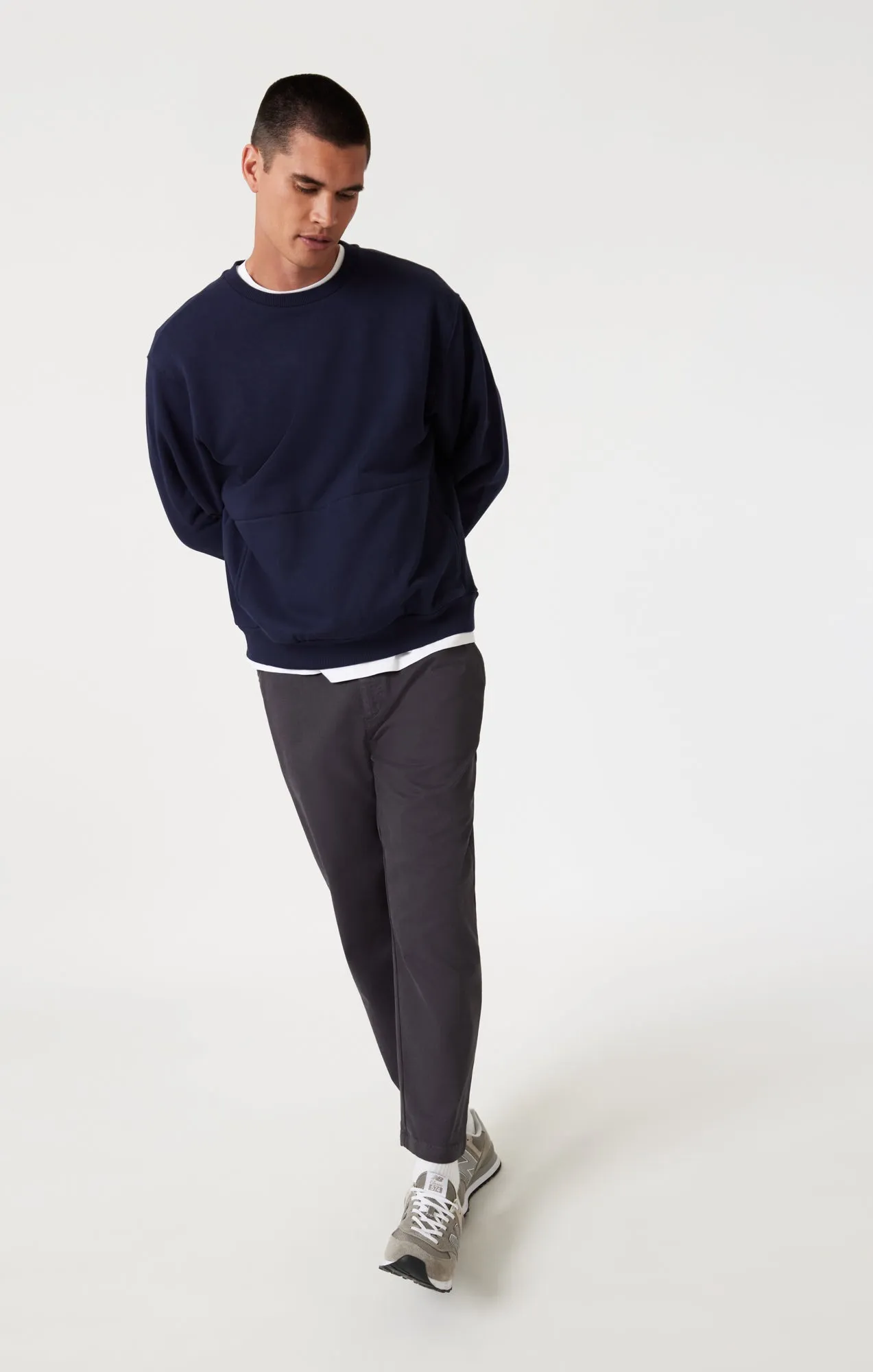 RYDER SLIM STRAIGHT LEG IN STEEL ATHLETIC sold by Mavi product image thumbnail 2