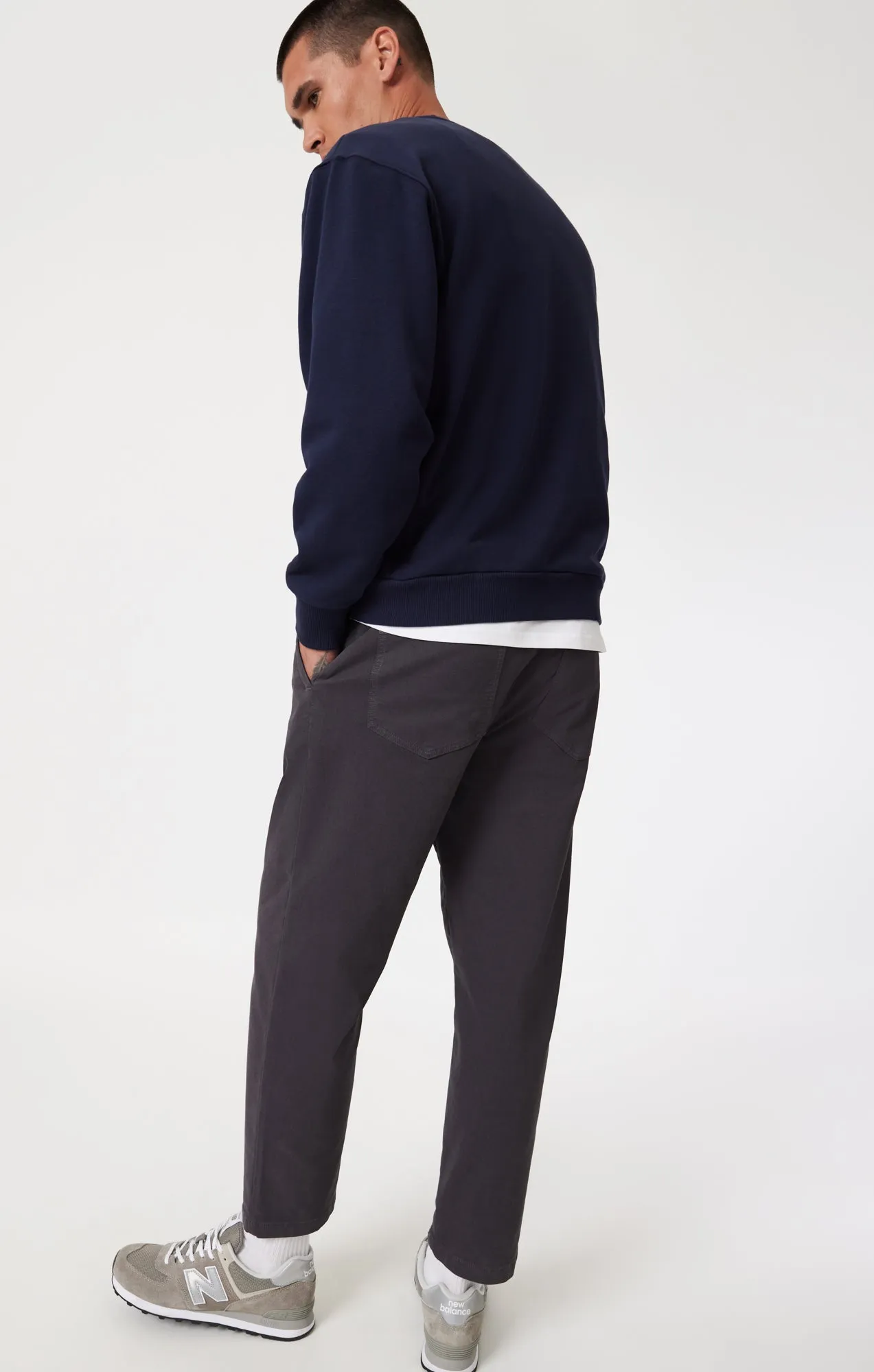 RYDER SLIM STRAIGHT LEG IN STEEL ATHLETIC sold by Mavi product image thumbnail 3