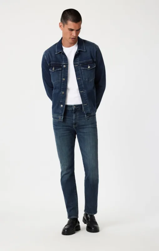 MARCUS SLIM STRAIGHT LEG IN DARK USED ORGANIC VINTAGE sold by Mavi