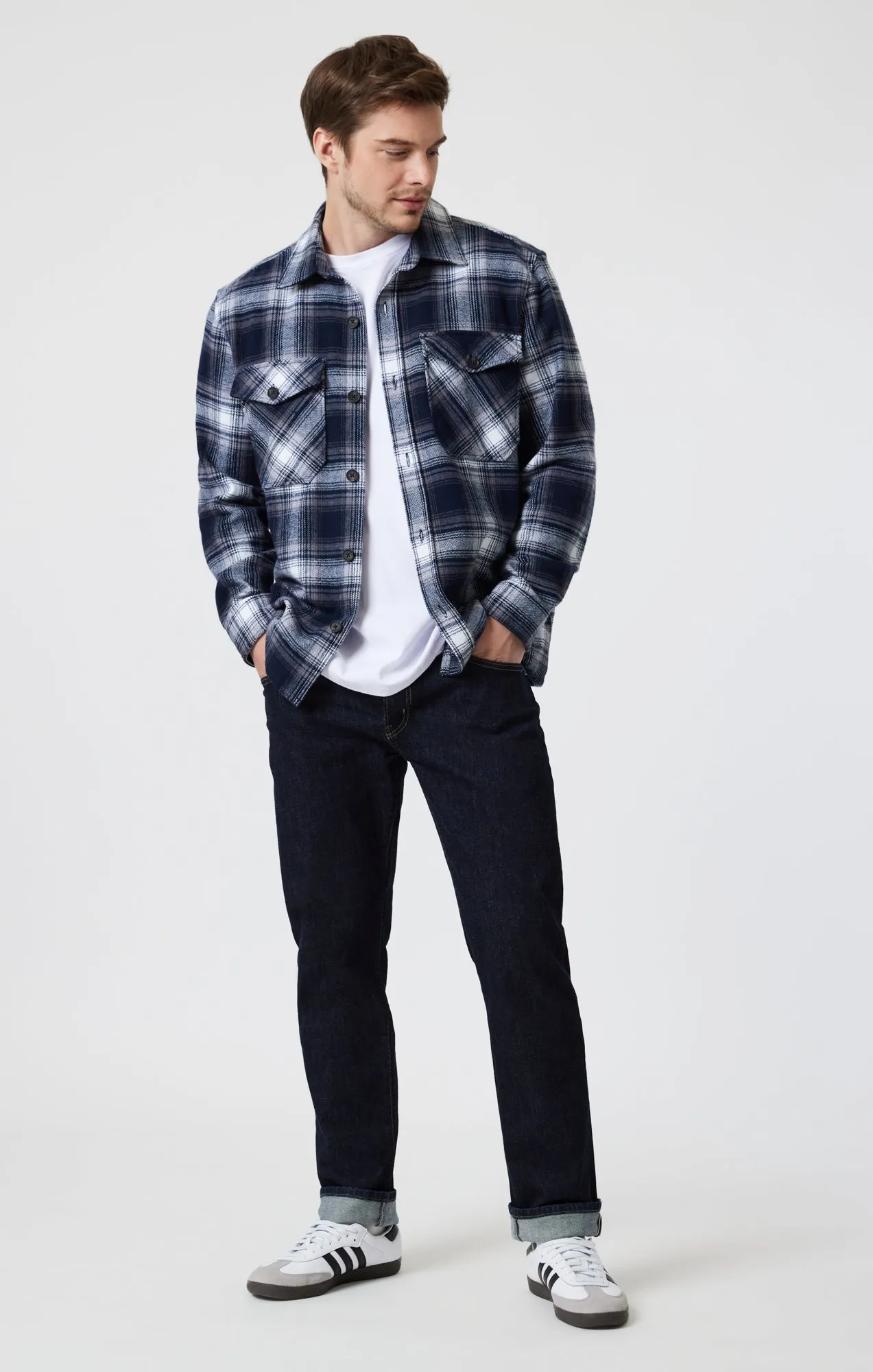 MARCUS SLIM STRAIGHT LEG IN DEEP SELVEDGE sold by Mavi