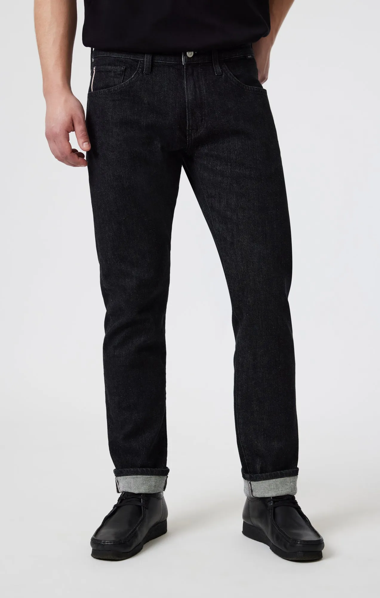 MARCUS SLIM STRAIGHT LEG IN BLACK SELVEDGE sold by Mavi product image thumbnail 3