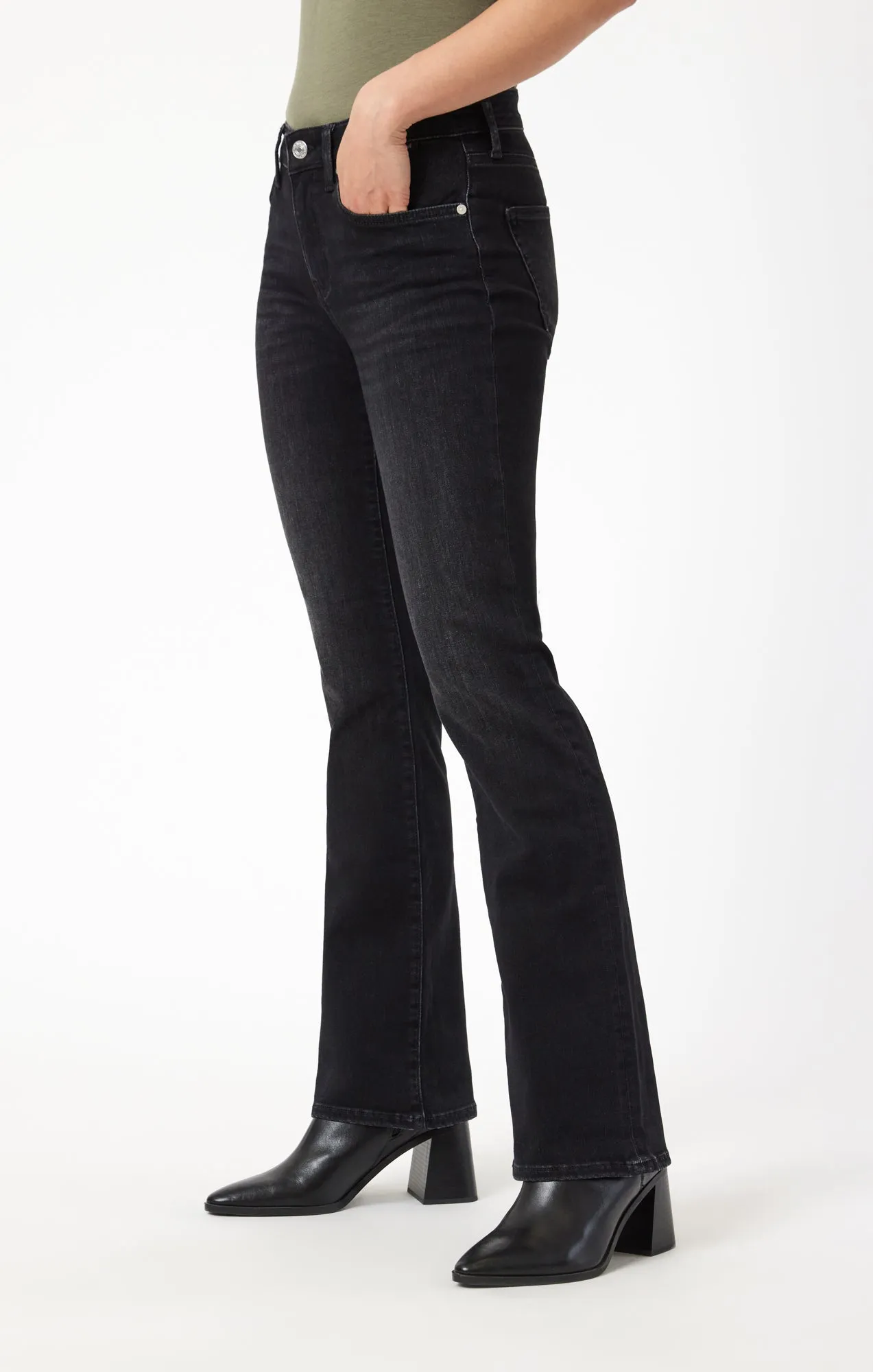 MOLLY BOOTCUT IN SMOKE BRUSHED FEATHER BLUE sold by Mavi product image thumbnail 4