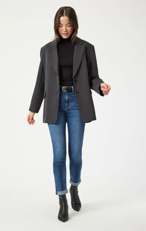 KATHLEEN SLIM BOYFRIEND IN SHADED FEATHER BLUE sold by Mavi