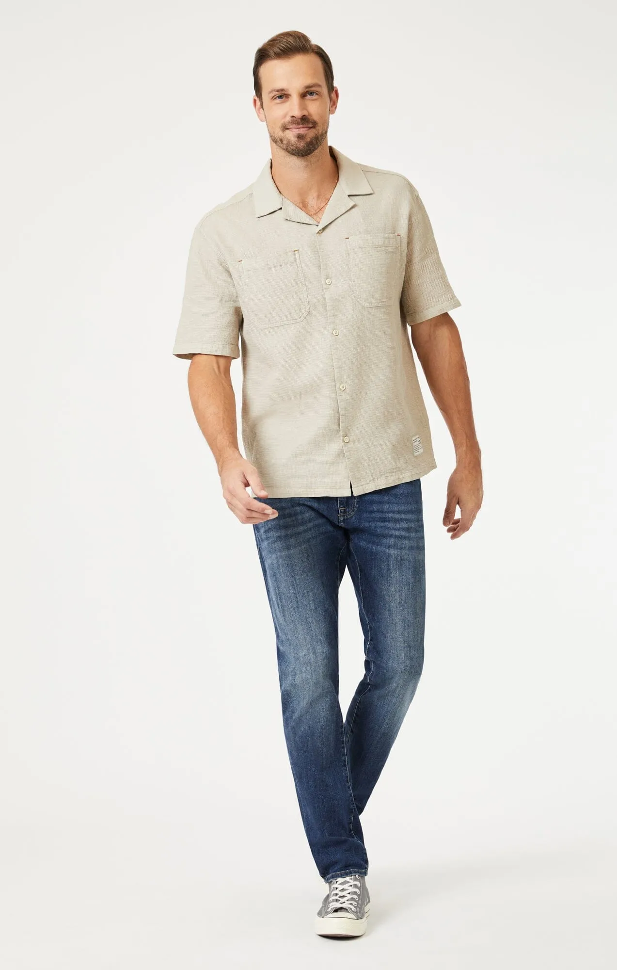 JAKE SLIM LEG IN MID USED WILLIAMSBURG sold by Mavi