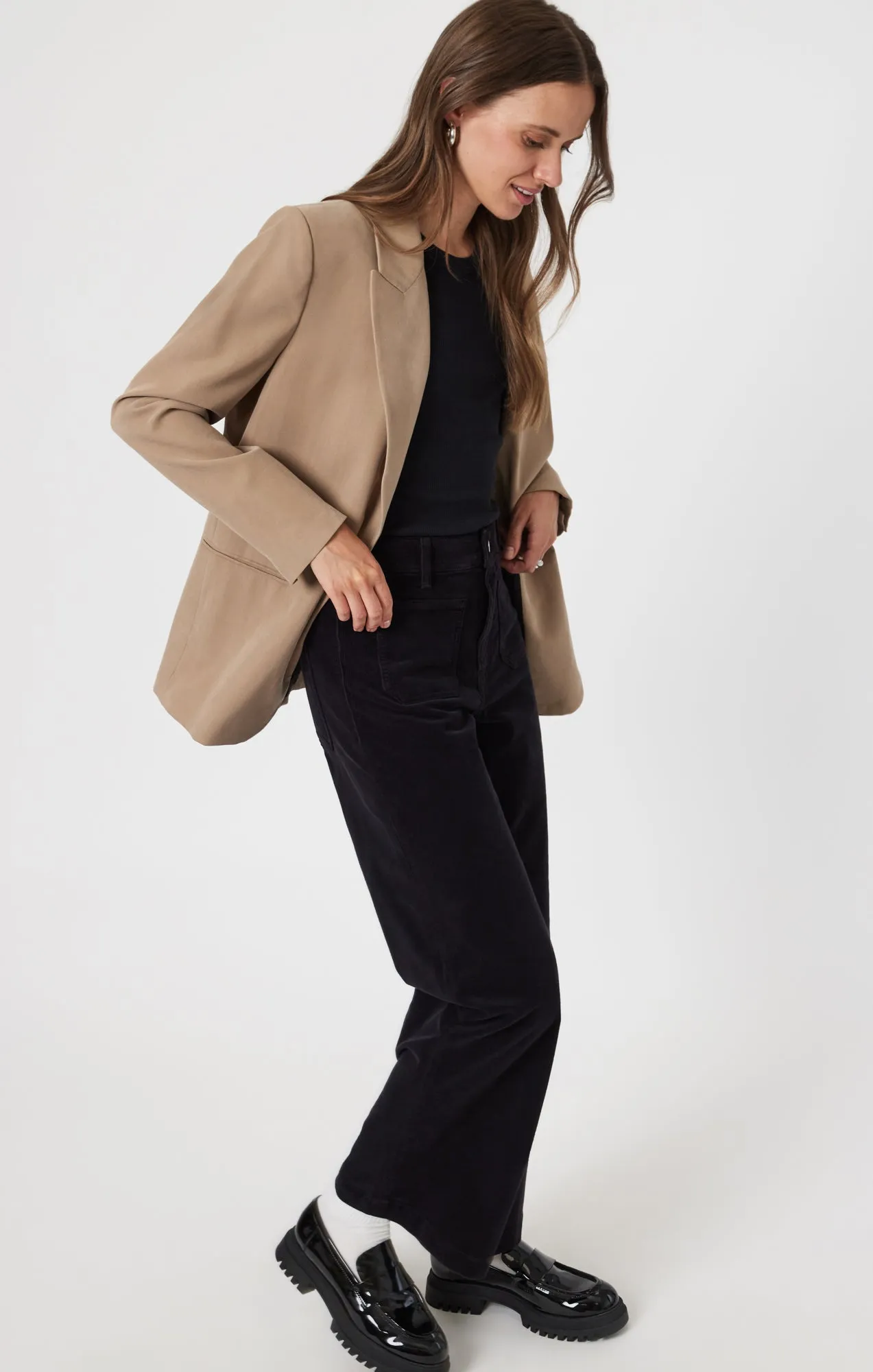 PALOMA MARINE WIDE LEG IN BLACK CORD sold by Mavi product image thumbnail 2