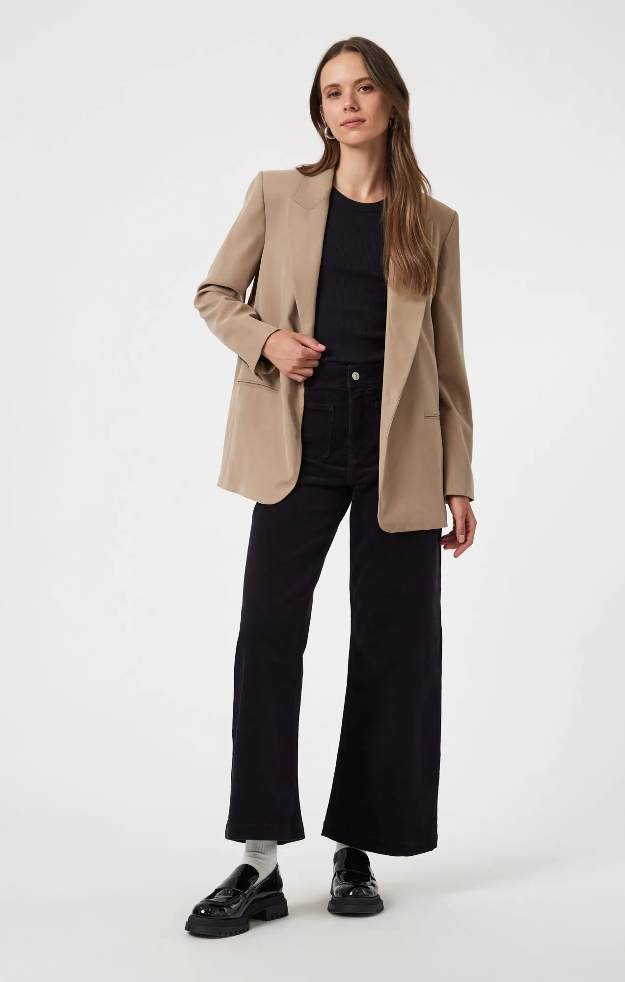 PALOMA MARINE WIDE LEG IN BLACK CORD sold by Mavi