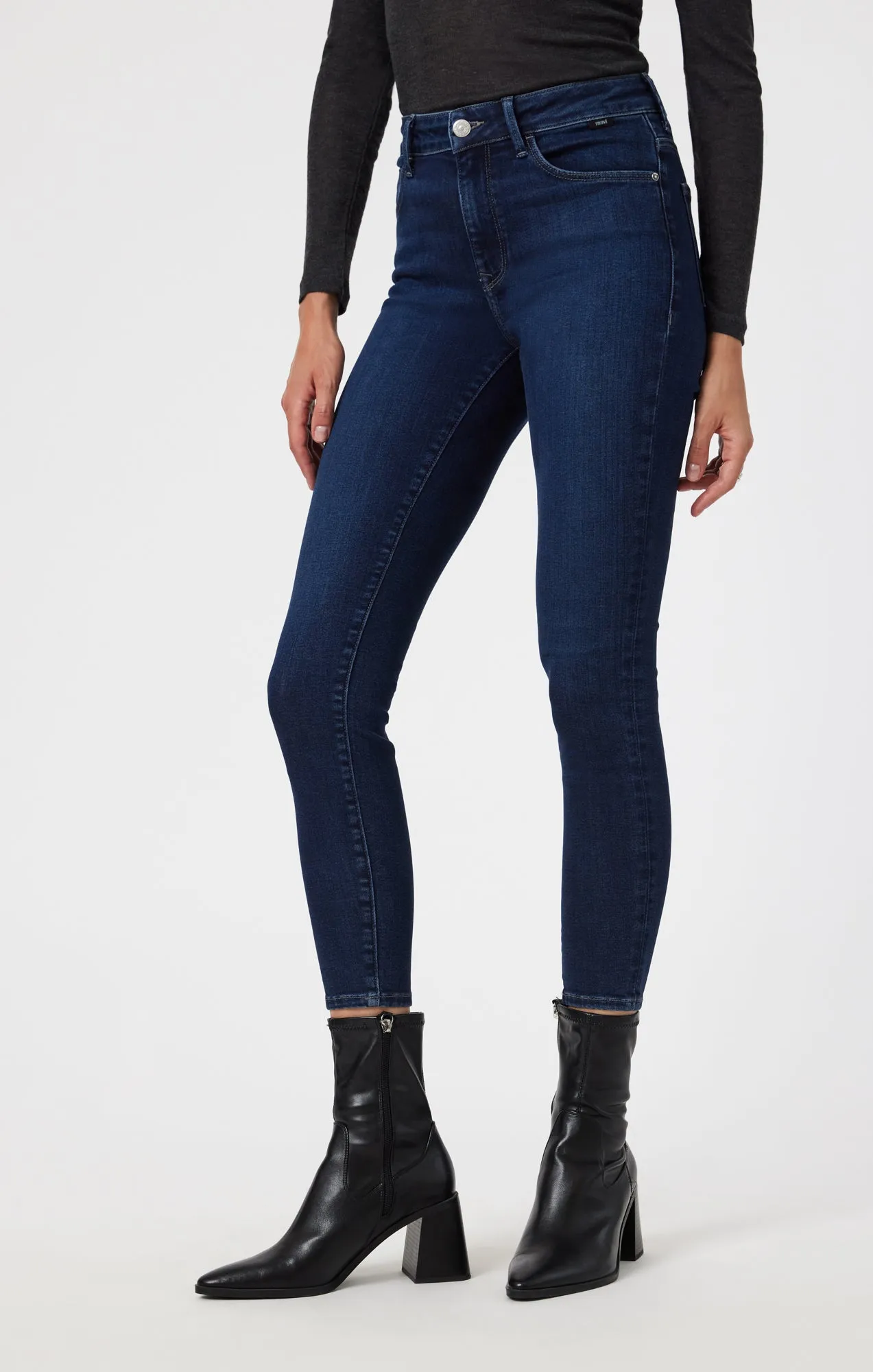 TESS SKINNY IN DARK BLUE SUPERSOFT sold by Mavi product image thumbnail 4