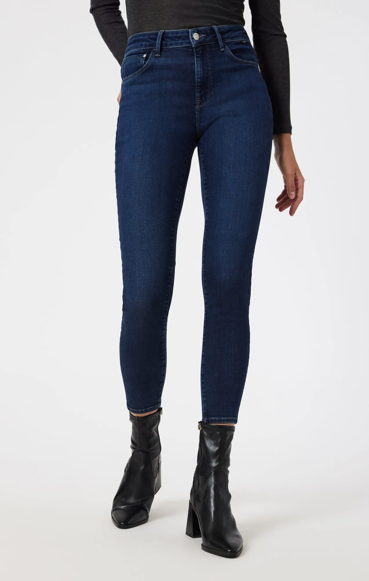 TESS SKINNY IN DARK BLUE SUPERSOFT sold by Mavi product image thumbnail 3