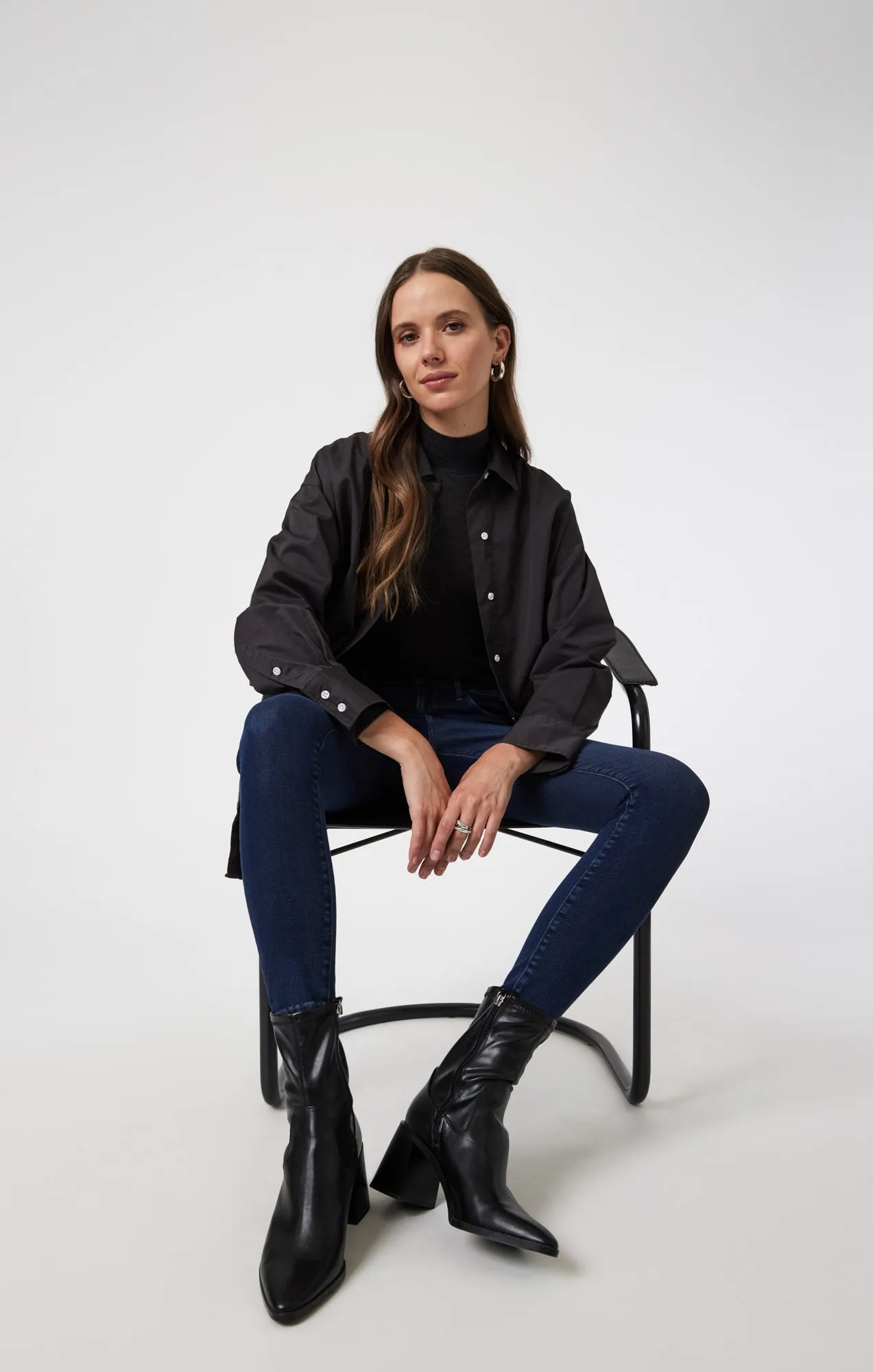 TESS SKINNY IN DARK BLUE SUPERSOFT sold by Mavi product image thumbnail 2