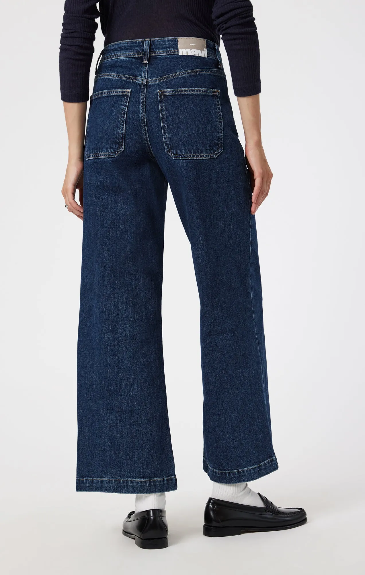 PALOMA MARINE WIDE LEG IN DEEP CLASSIC BLUE sold by Mavi product image thumbnail 5