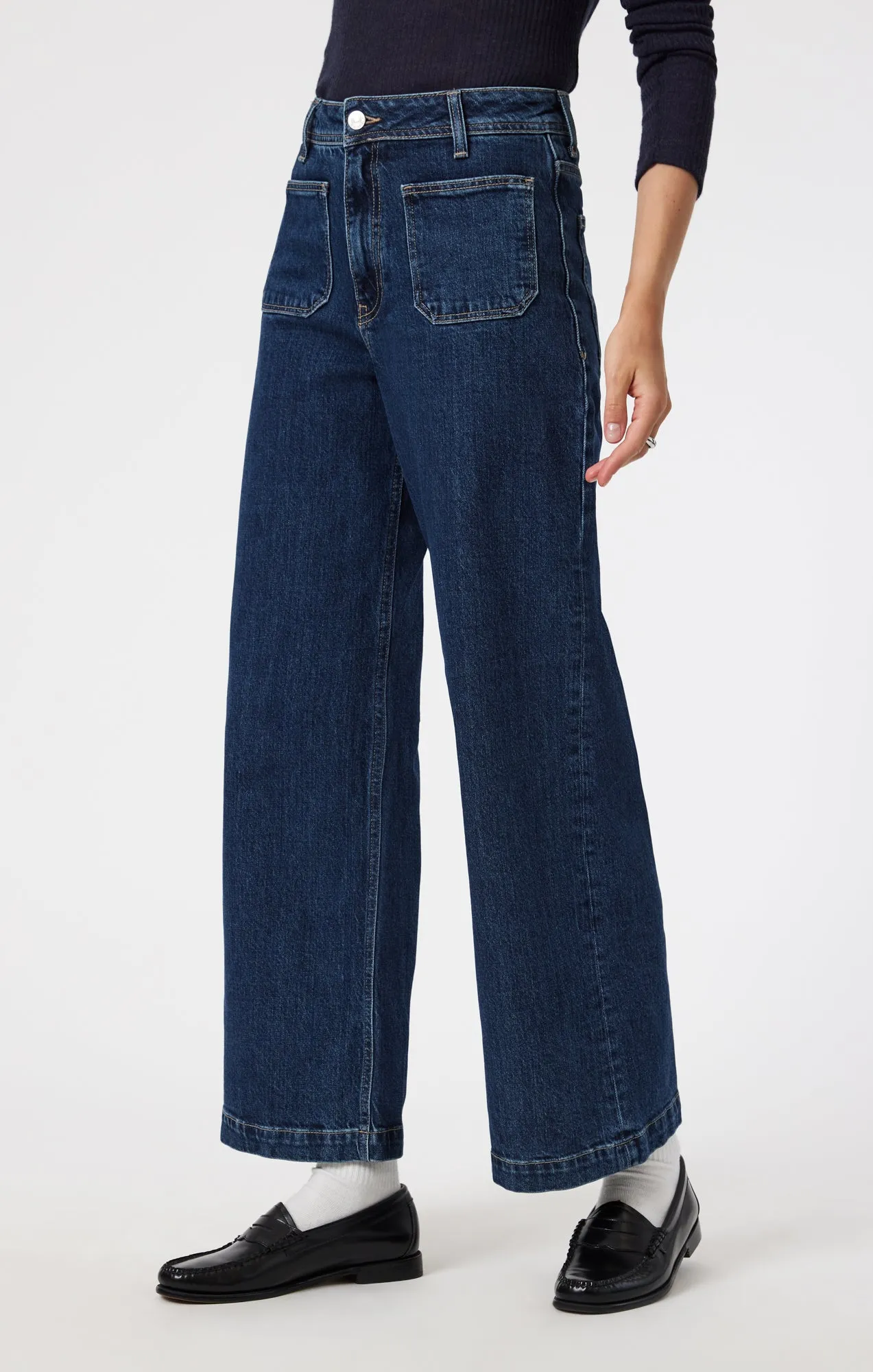 PALOMA MARINE WIDE LEG IN DEEP CLASSIC BLUE sold by Mavi product image thumbnail 4