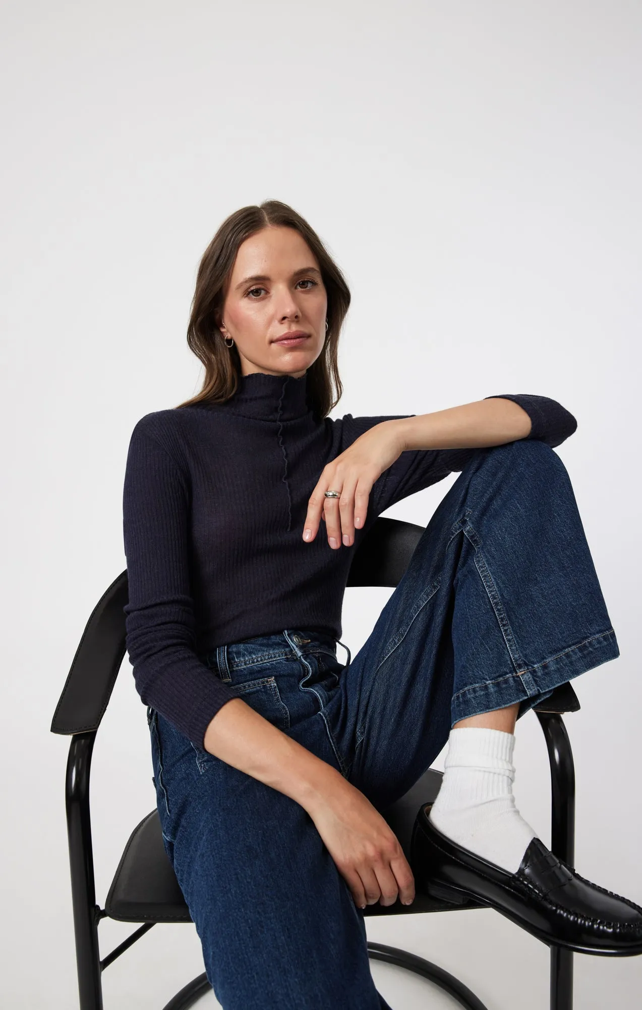 PALOMA MARINE WIDE LEG IN DEEP CLASSIC BLUE sold by Mavi product image thumbnail 2