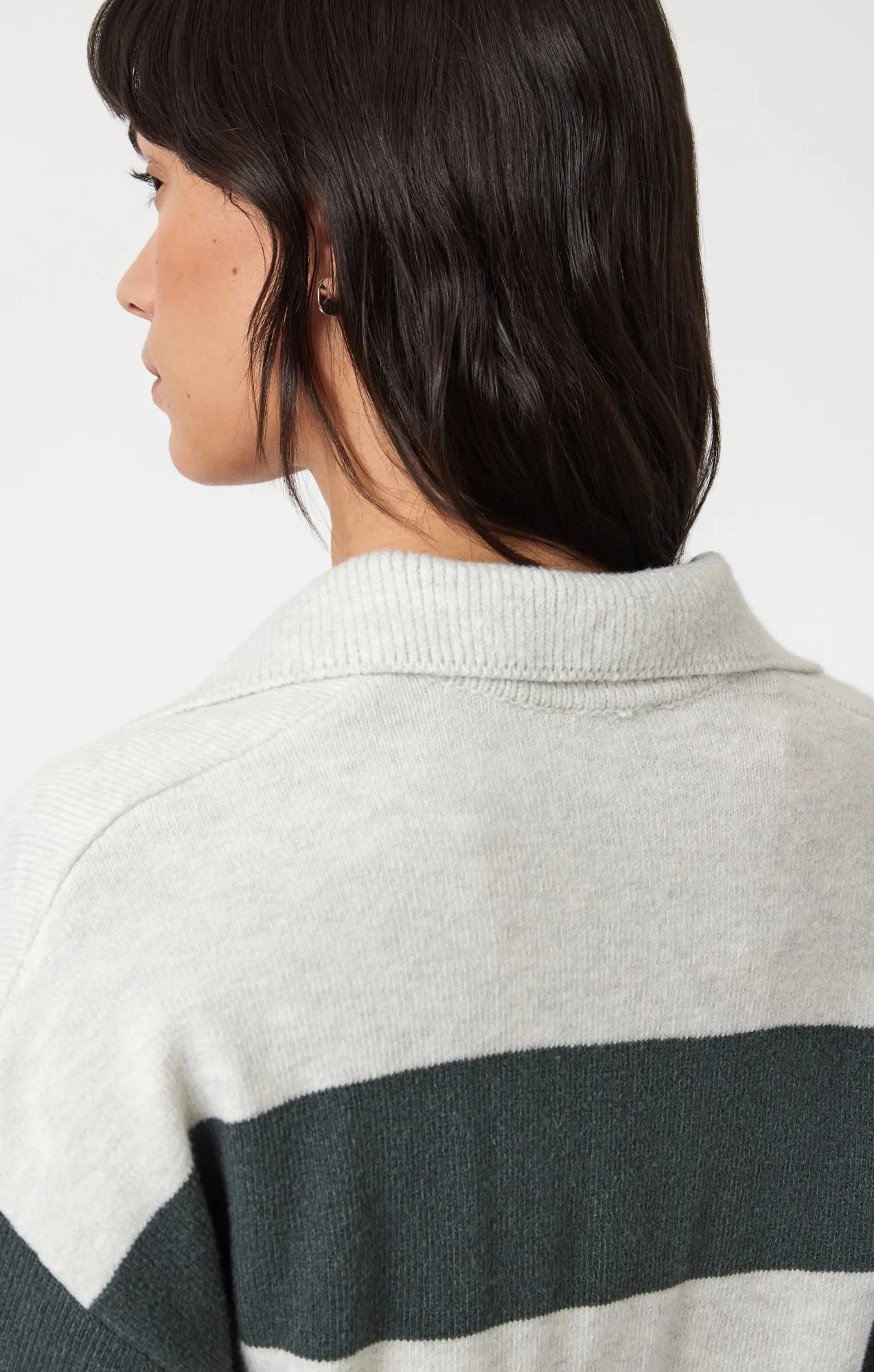 POLO PULLOVER SWEATER IN URBAN CHIC STRIPE sold by Mavi product image thumbnail 5