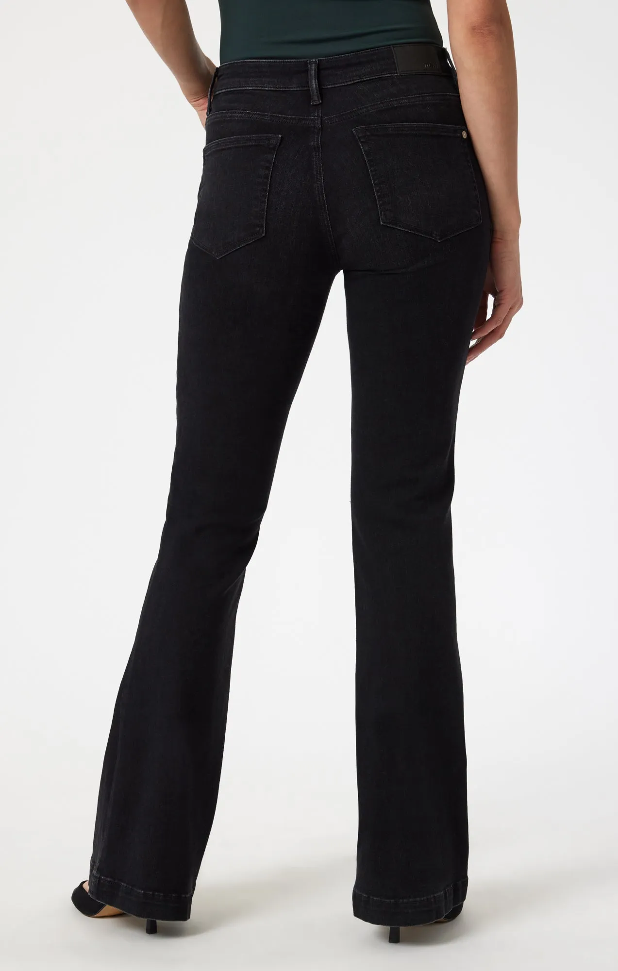 SYDNEY FLARE IN SMOKE BRUSHED FEATHER BLUE sold by Mavi product image thumbnail 4