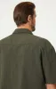 SHORT SLEEVE BUTTON-UP SHIRT IN ASPHALT sold by Mavi