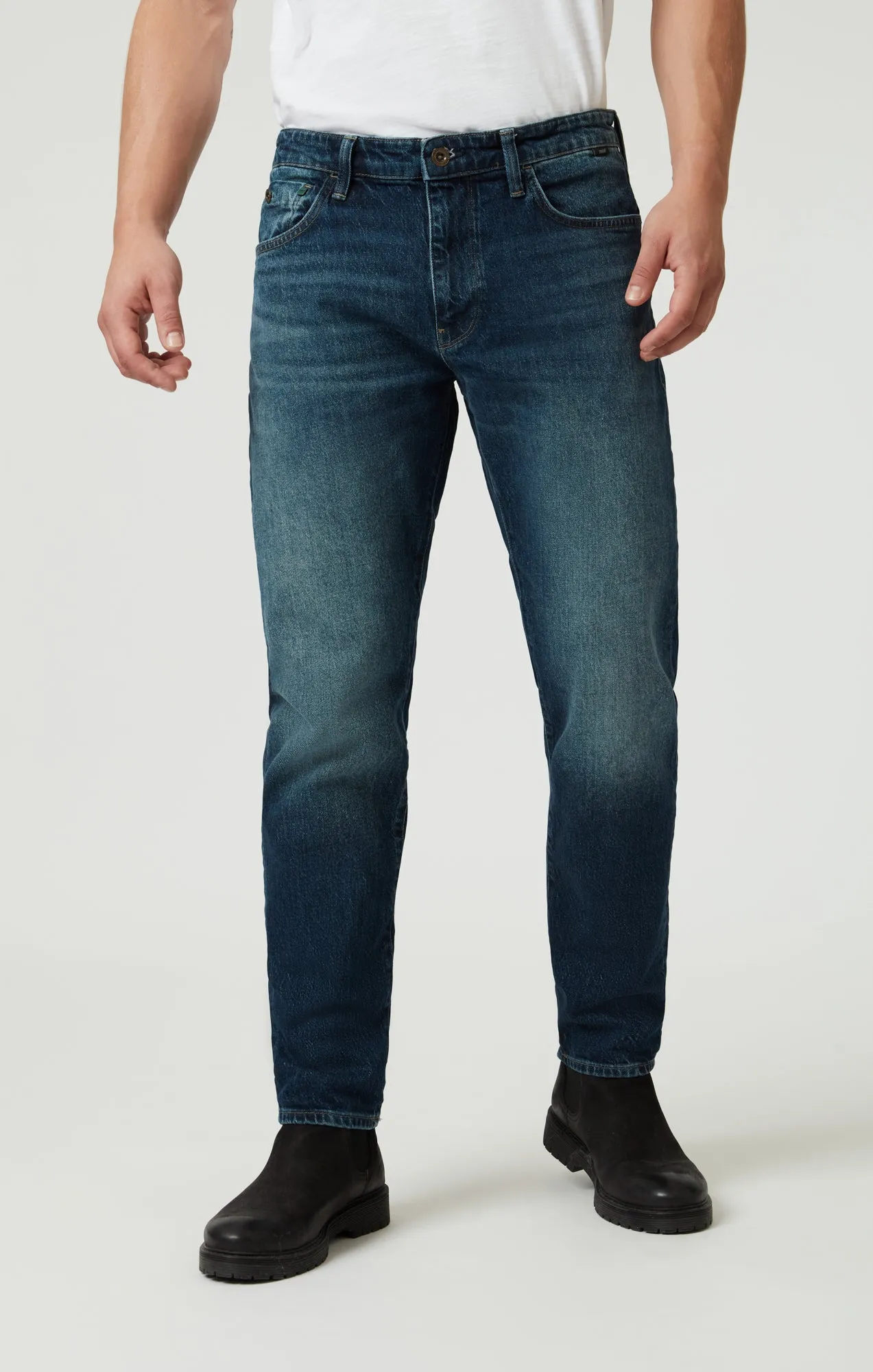 LONDON RELAXED TAPERED LEG IN DEEP BLUE DENIM sold by Mavi product image thumbnail 3