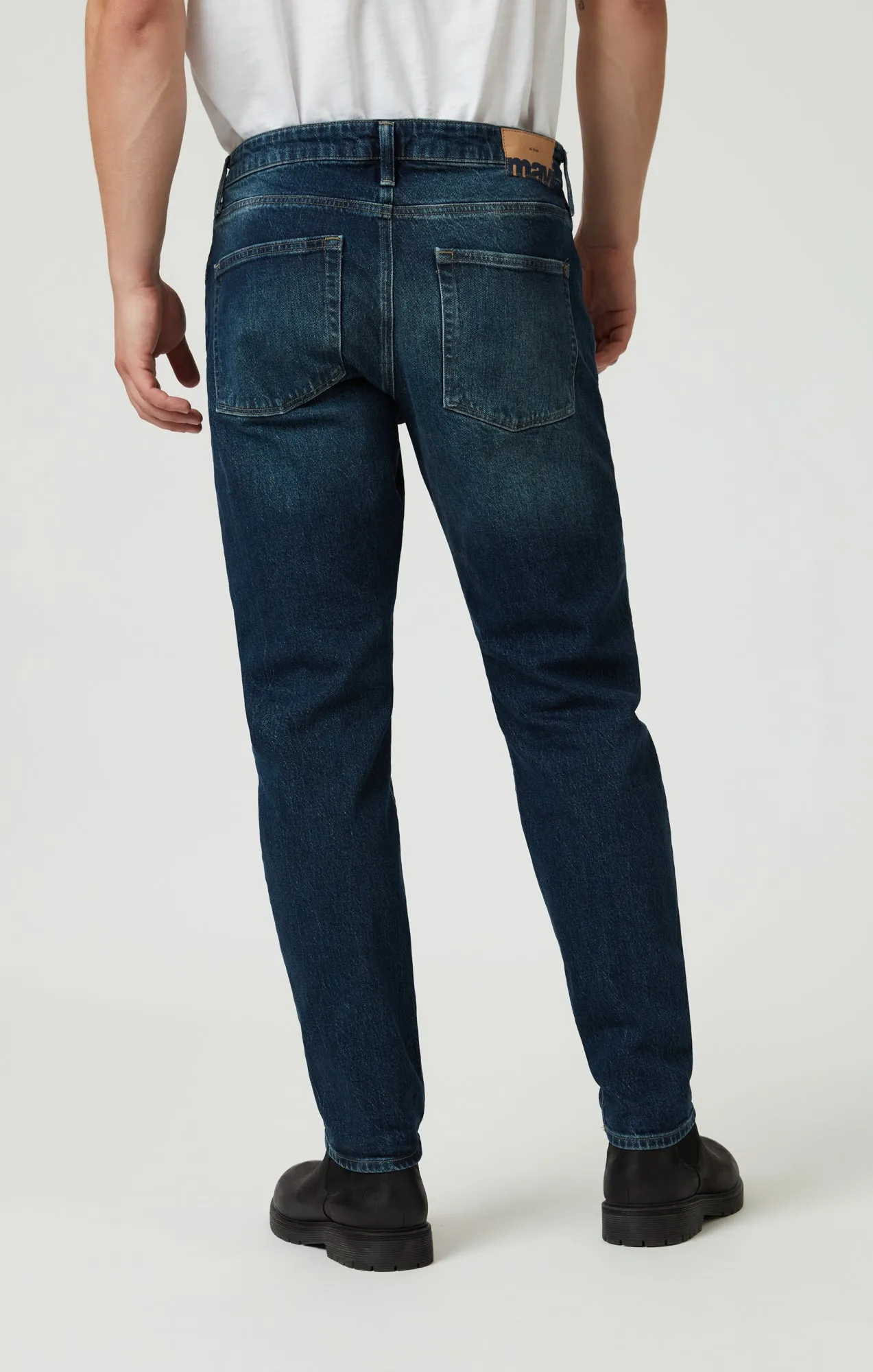 LONDON RELAXED TAPERED LEG IN DEEP BLUE DENIM sold by Mavi product image thumbnail 5
