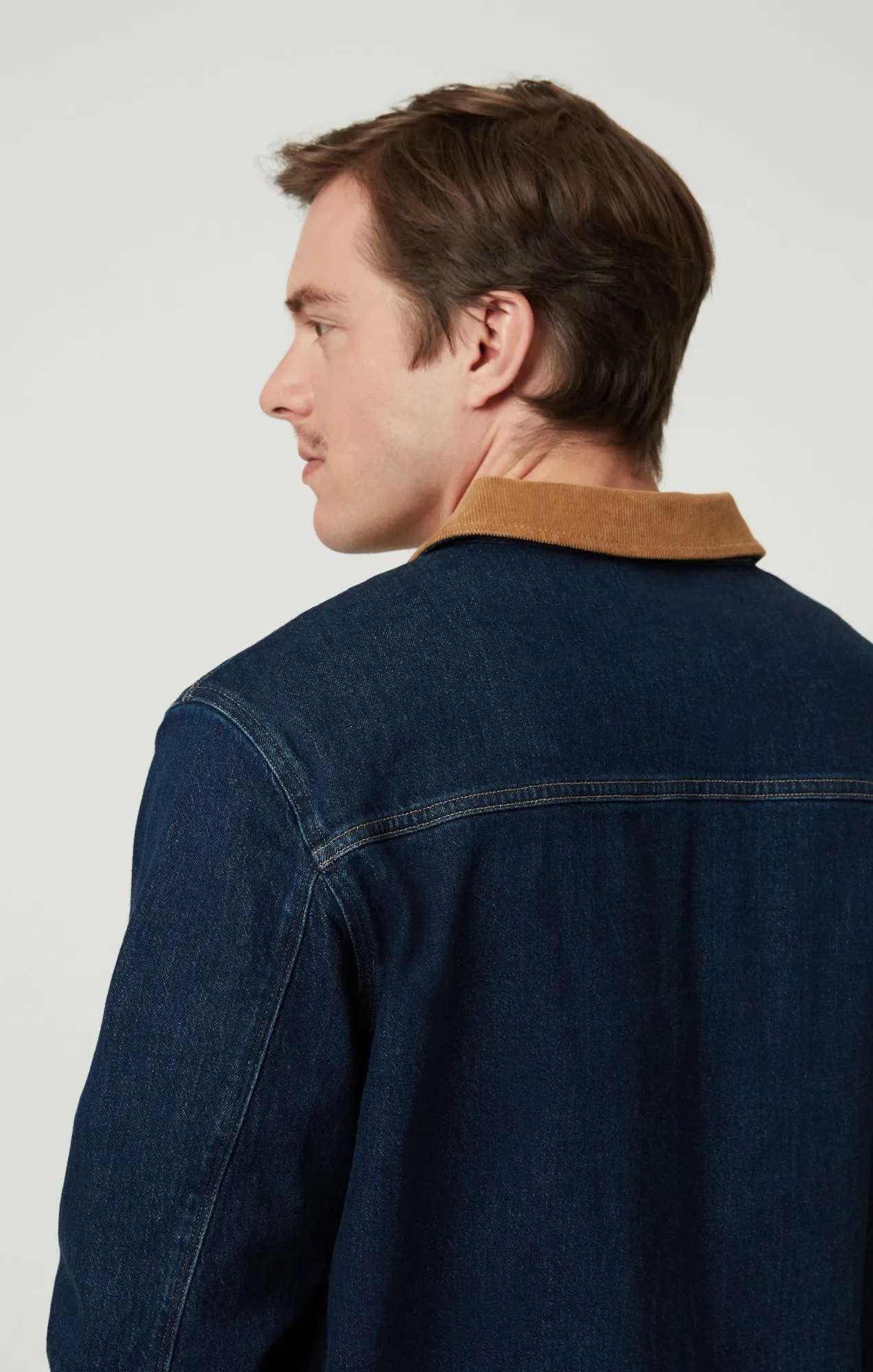 WILLY DENIM JACKET IN DEEP BLUE DENIM sold by Mavi product image thumbnail 5