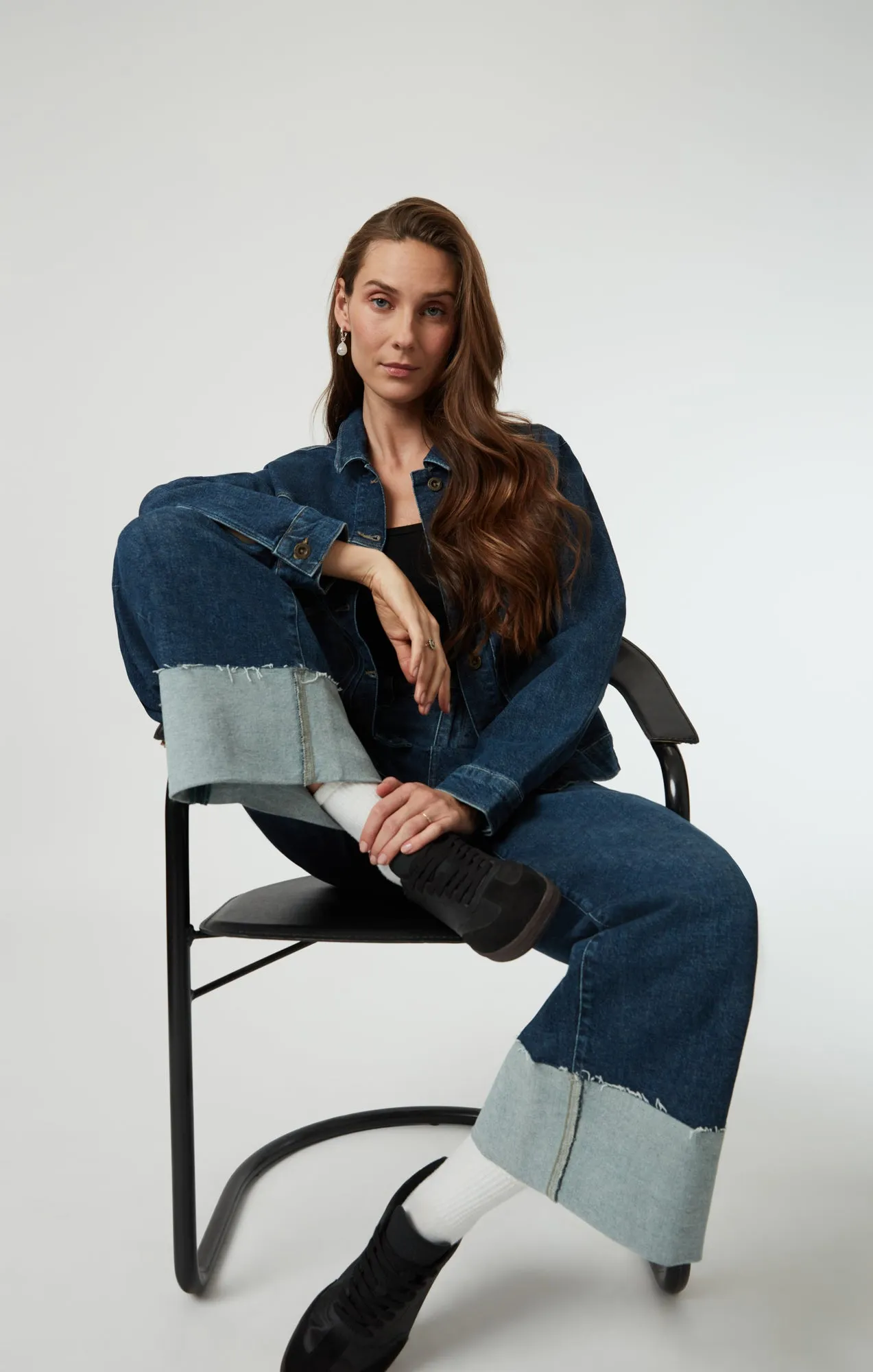 CATHY WIDE LEG IN DARK BLUE DENIM sold by Mavi product image thumbnail 2