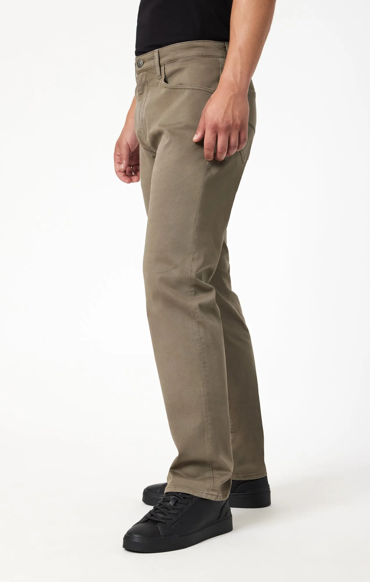 ZACH STRAIGHT LEG IN OLIVE CASUAL TWILL sold by Mavi product image thumbnail 4