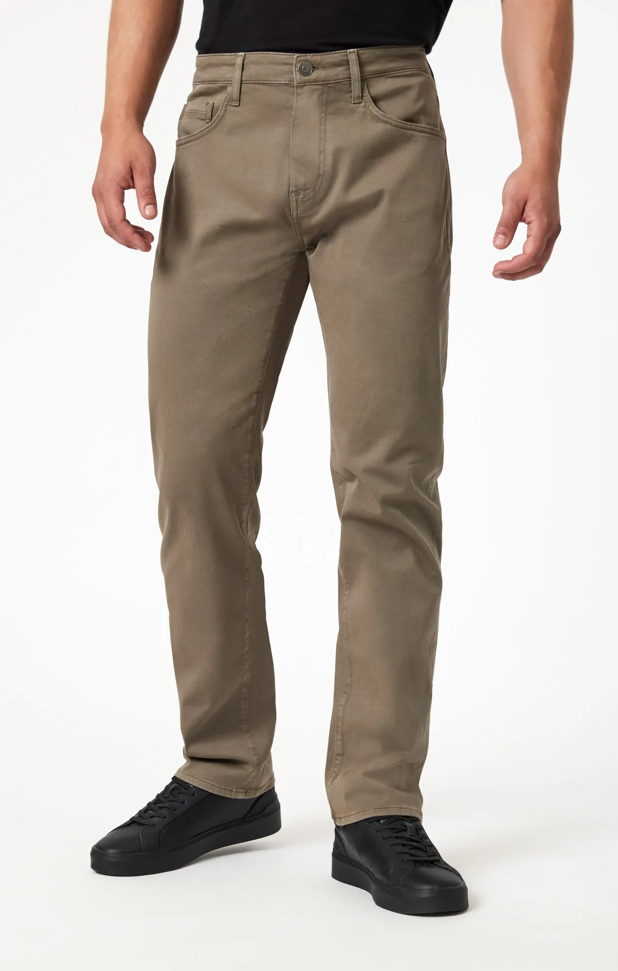 ZACH STRAIGHT LEG IN OLIVE CASUAL TWILL sold by Mavi product image thumbnail 3