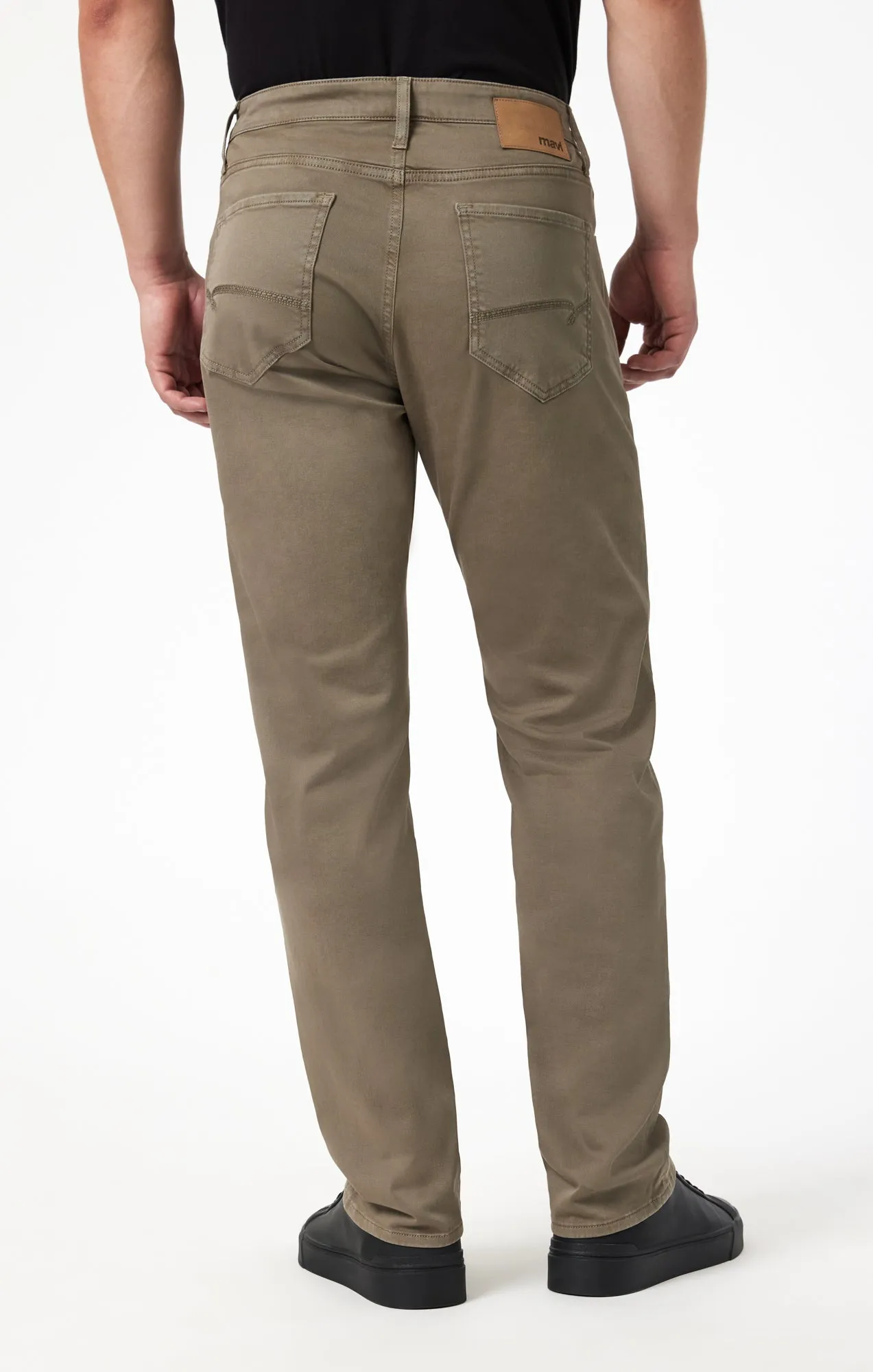 ZACH STRAIGHT LEG IN OLIVE CASUAL TWILL sold by Mavi product image thumbnail 5