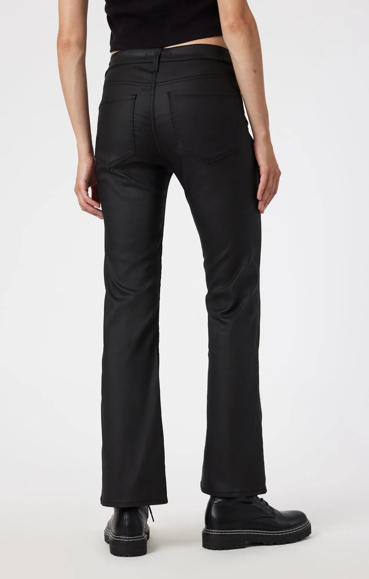 MARIA FLARE IN BLACK COATED sold by Mavi product image thumbnail 4