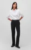 TAILORED STRAIGHT LEG PANTS IN BLACK sold by Mavi