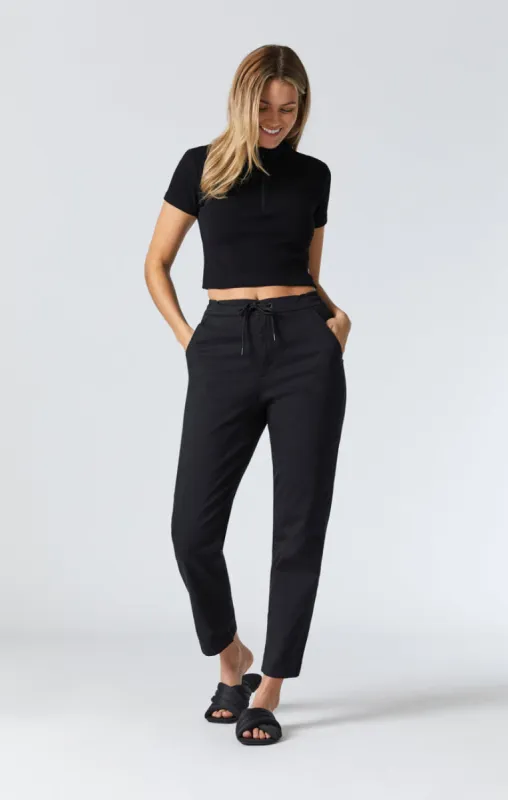 HANNAH PANTS IN BLACK SMART SPORTY sold by Mavi