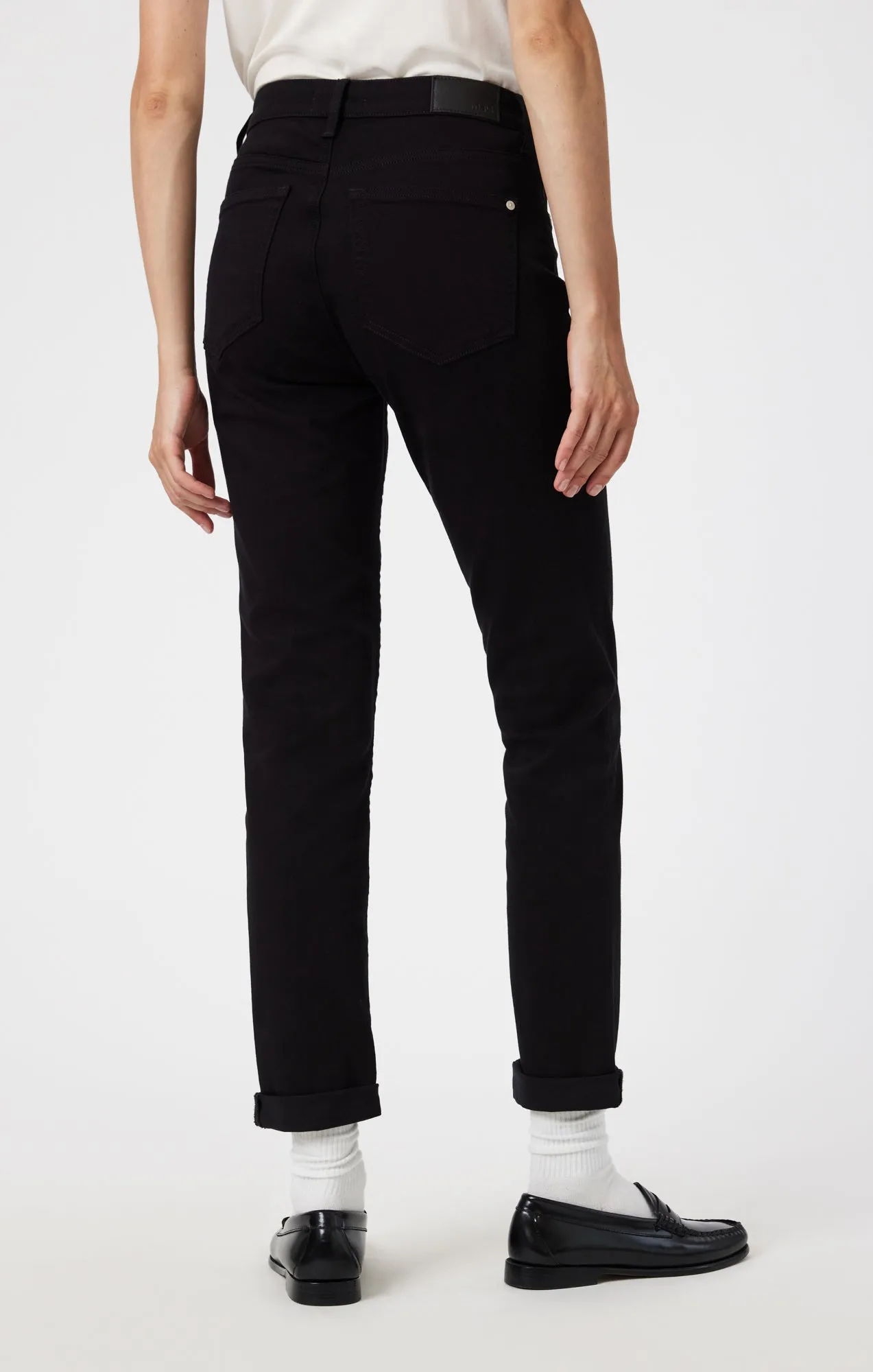 KATHLEEN SLIM BOYFRIEND IN BLACK FEATHER BLUE sold by Mavi product image thumbnail 5