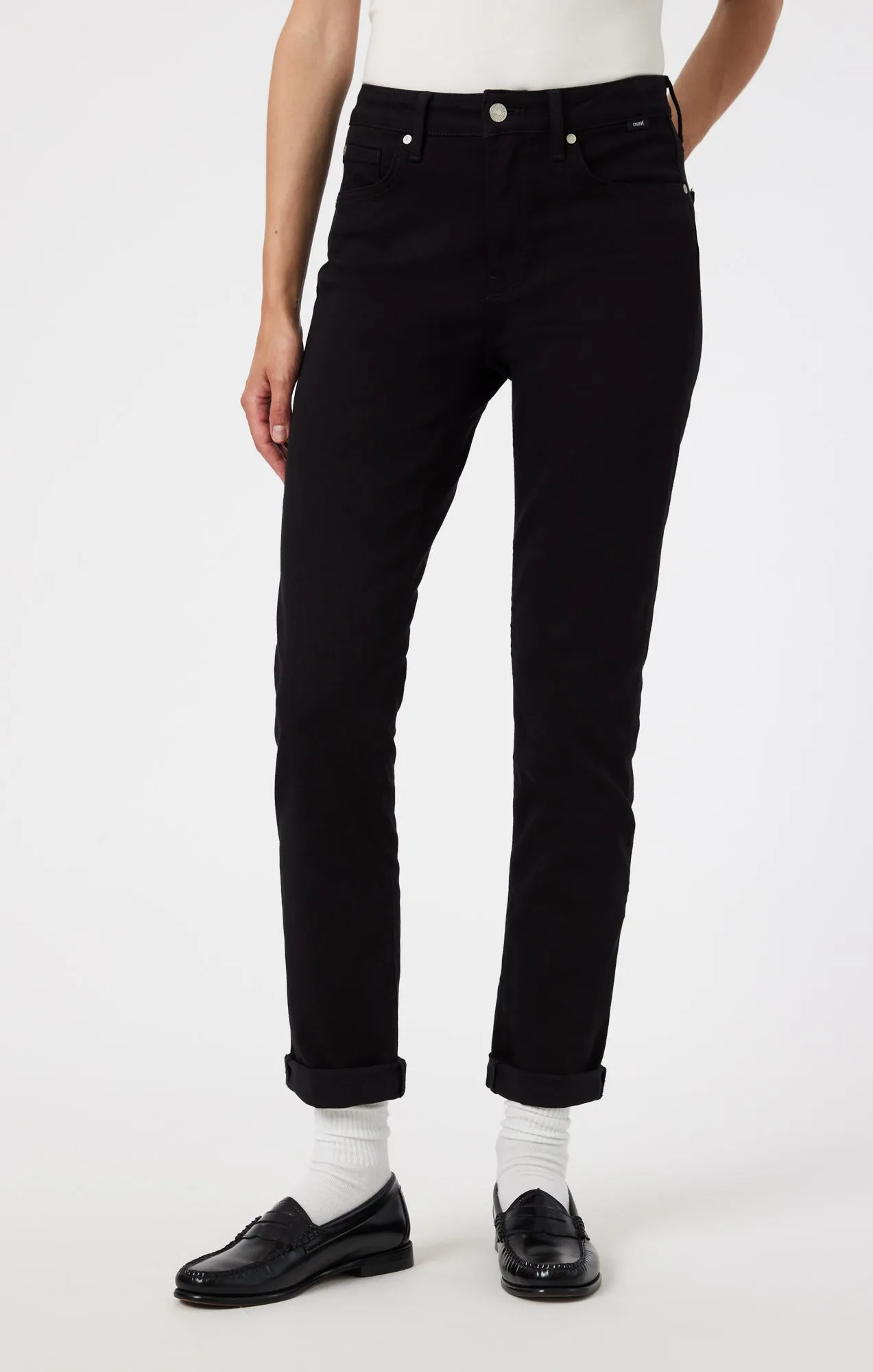 KATHLEEN SLIM BOYFRIEND IN BLACK FEATHER BLUE sold by Mavi product image thumbnail 3