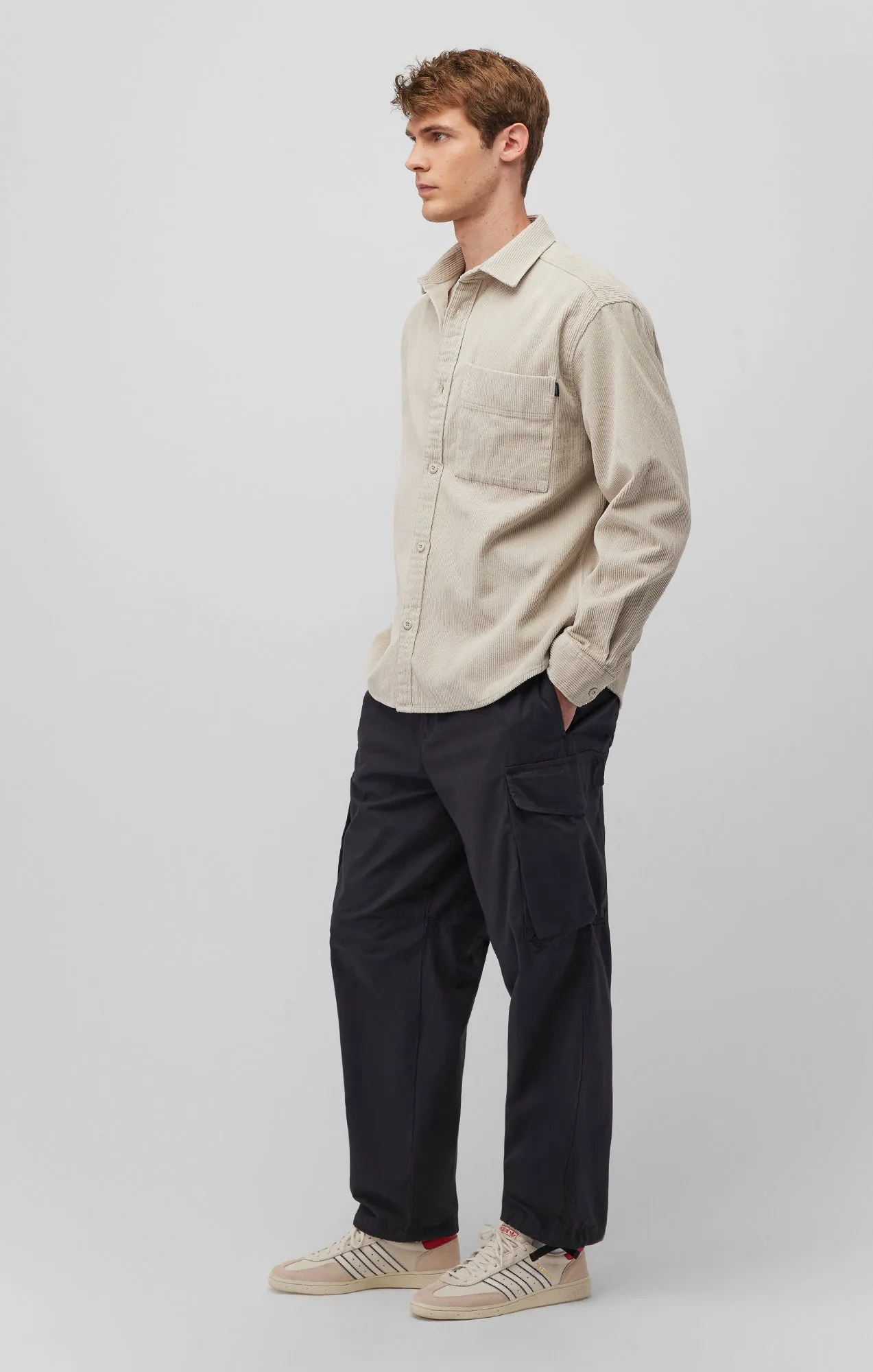 DOUBLE POCKET CARGO PANTS IN PHANTOM sold by Mavi product image thumbnail 2