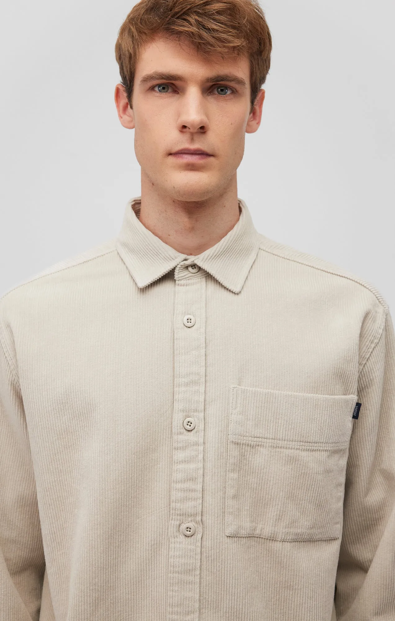 CORDUROY BUTTON-UP SHIRT IN MOONSTRUCK sold by Mavi product image thumbnail 5