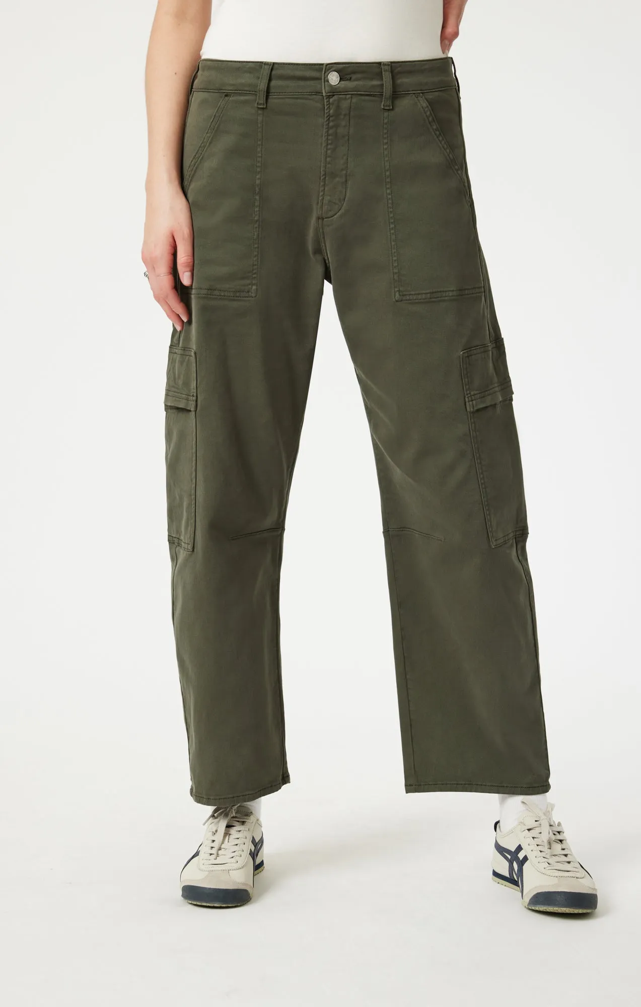 VINNIE BARREL CARGO IN IVY CASUAL TWILL sold by Mavi product image thumbnail 3