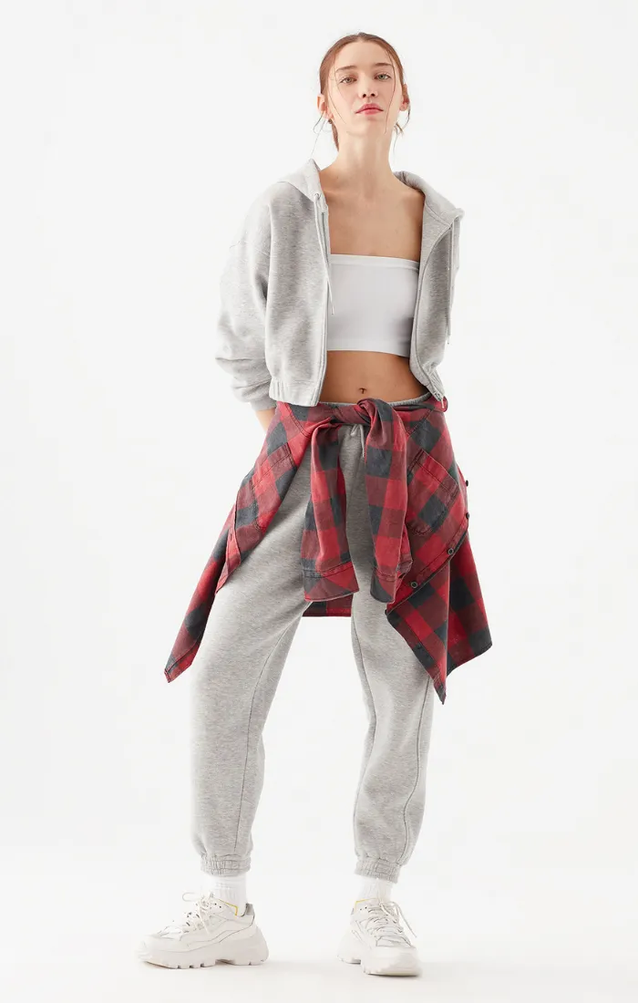 SWEATPANTS IN GREY MELANGE sold by Mavi product image thumbnail 4