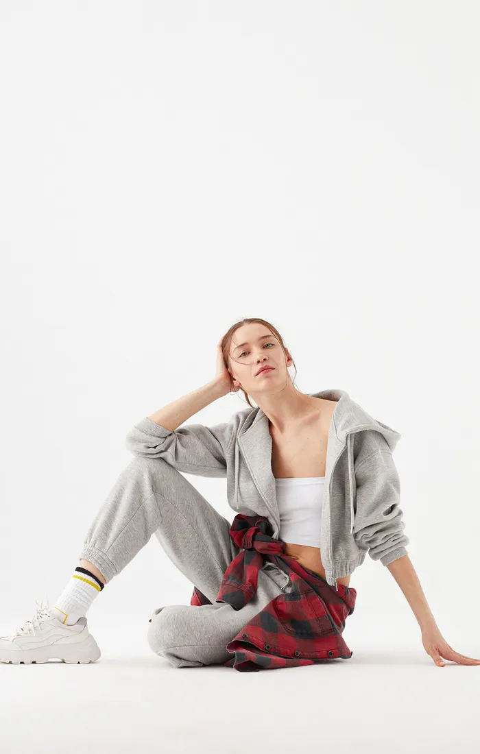 SWEATPANTS IN GREY MELANGE sold by Mavi product image thumbnail 3