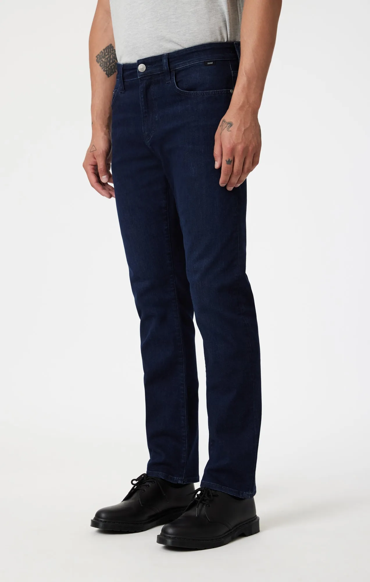 ZACH STRAIGHT LEG IN INK BRUSHED SUPERMOVE sold by Mavi product image thumbnail 4