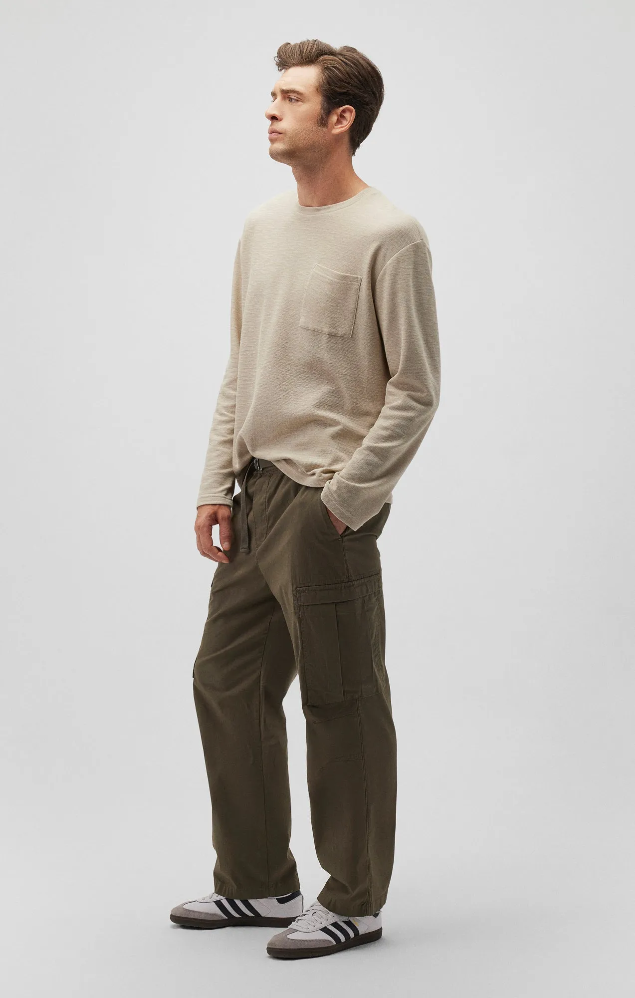 CARGO PANTS IN GRAPE LEAF sold by Mavi