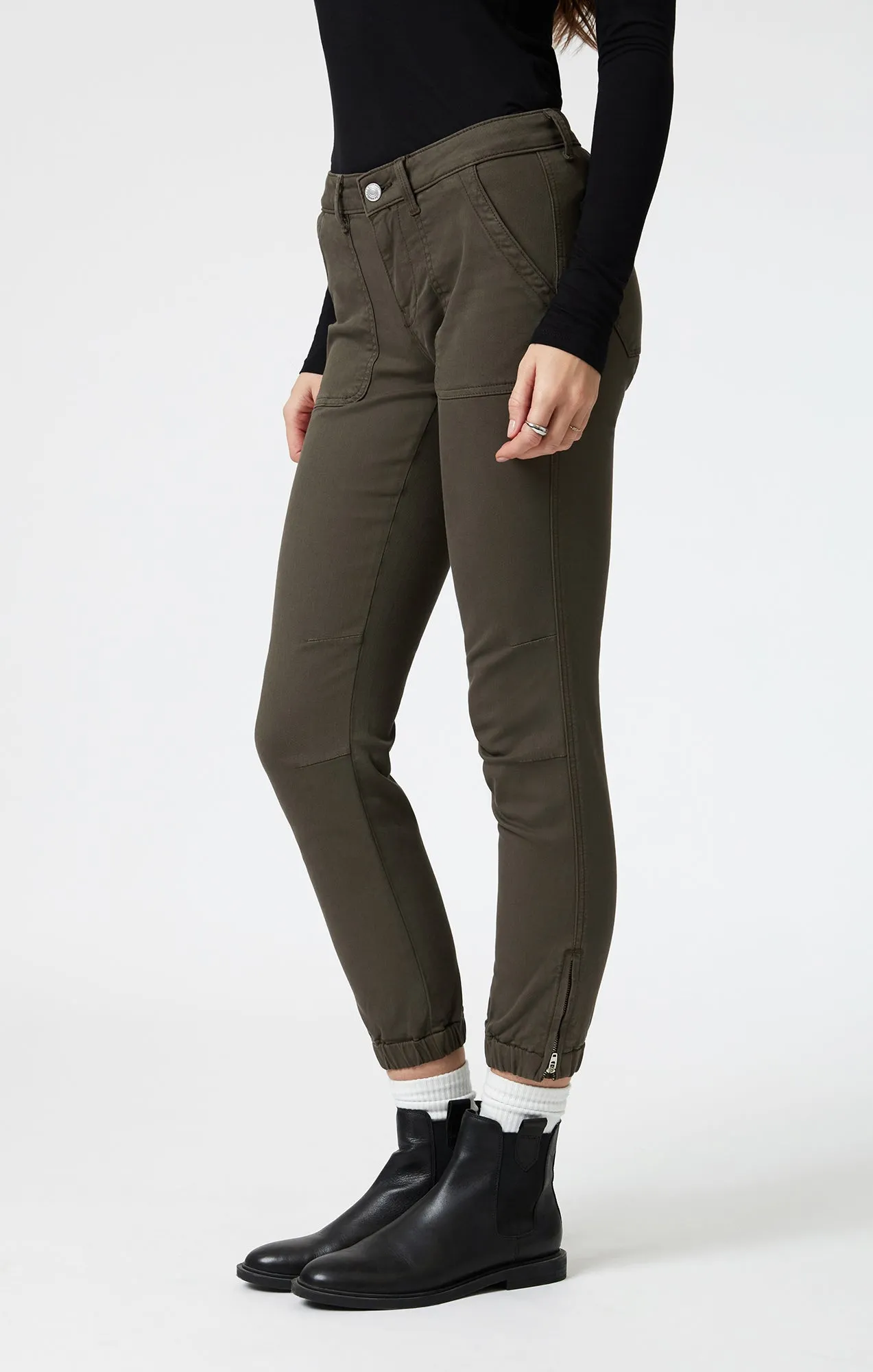 IVY SLIM CARGO IN OAK TWILL sold by Mavi product image thumbnail 4