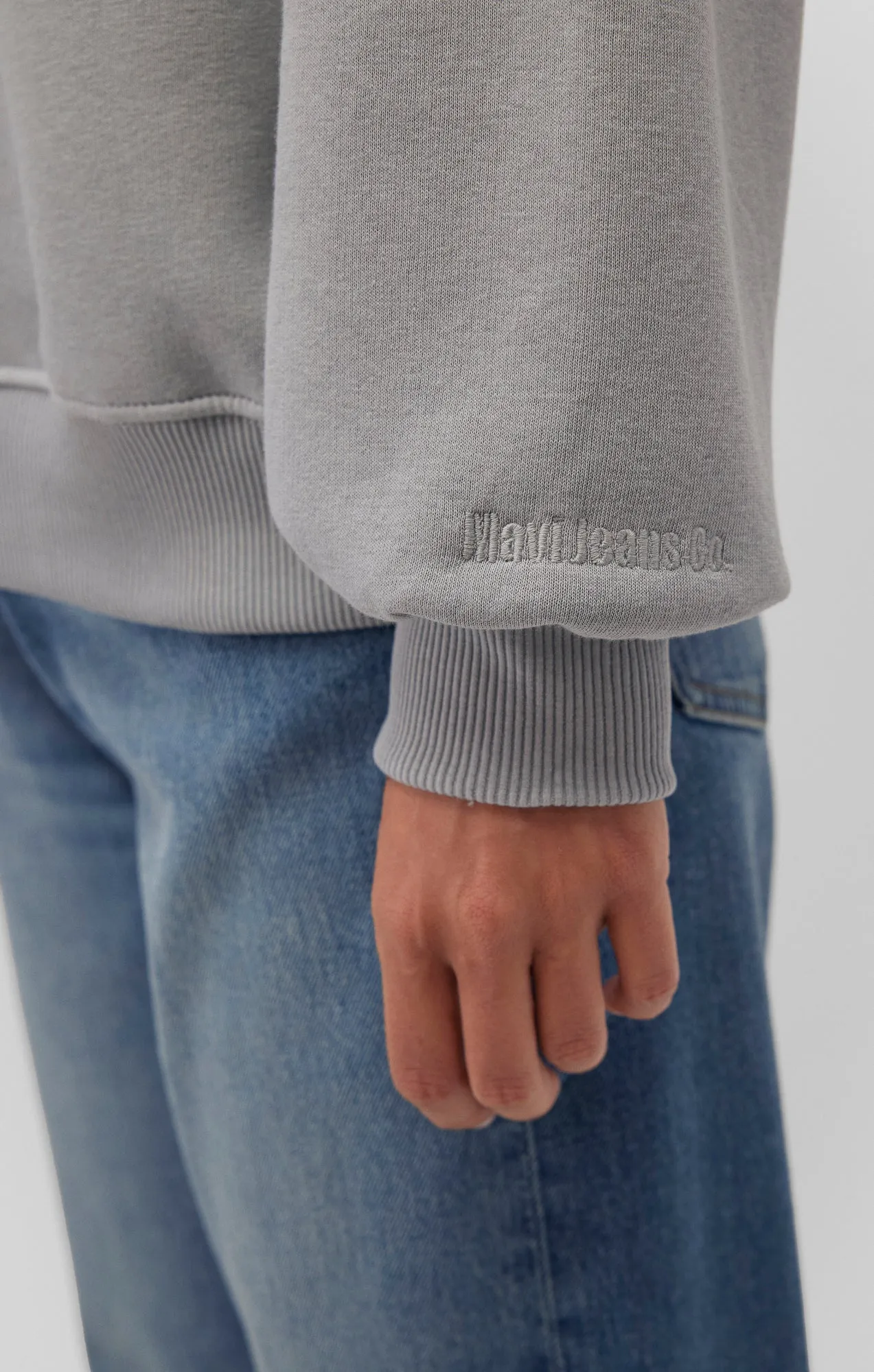 DROP SHOULDER SWEATSHIRT IN QUARRY sold by Mavi product image thumbnail 5