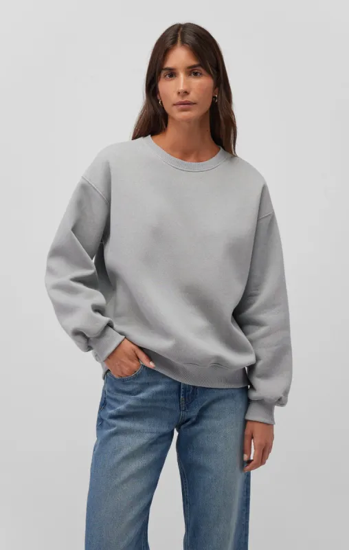 DROP SHOULDER SWEATSHIRT IN QUARRY made by Mavi