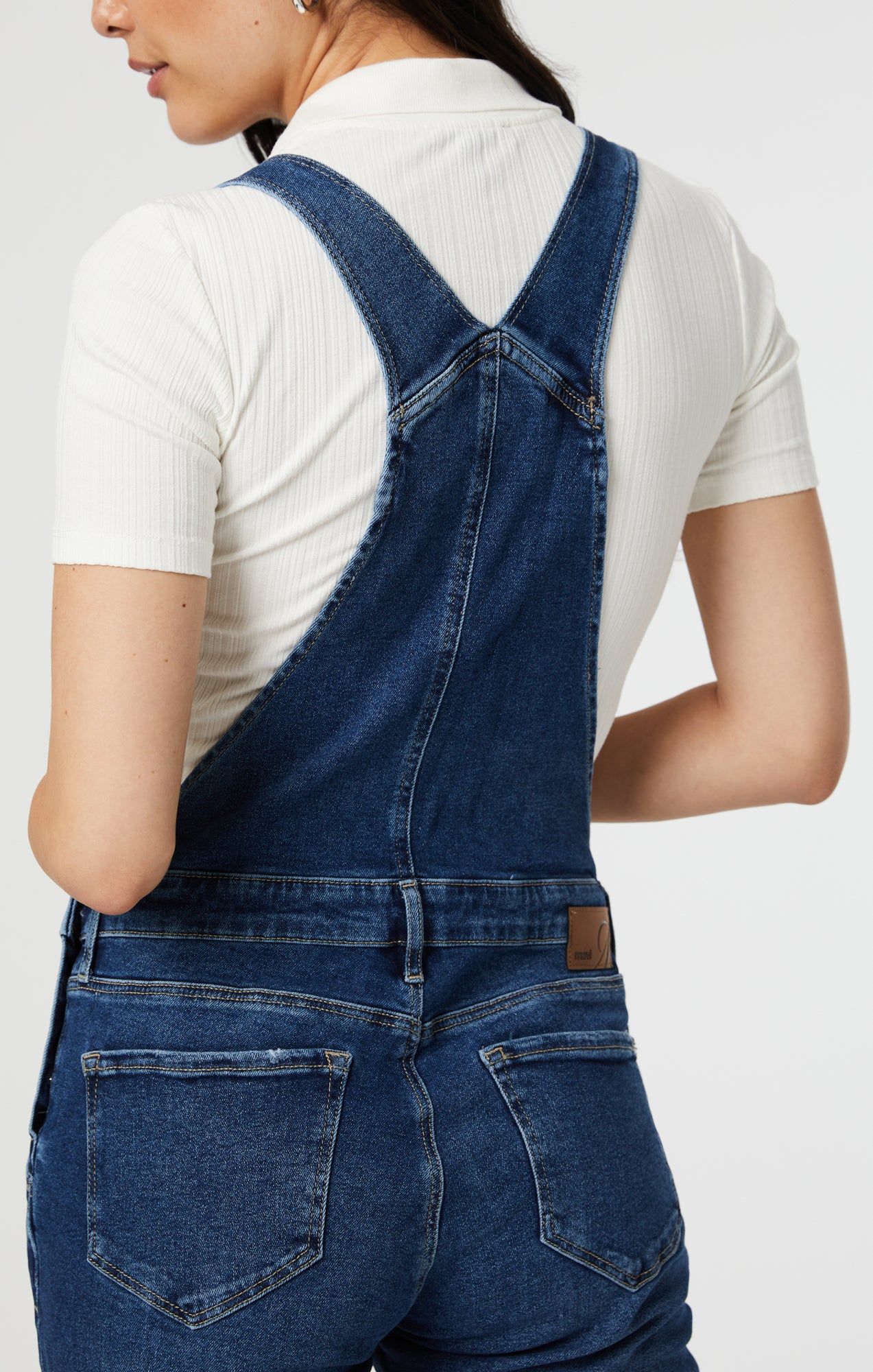 EDERA OVERALLS IN DARK RIPPED LA VINTAGE sold by Mavi product image thumbnail 5