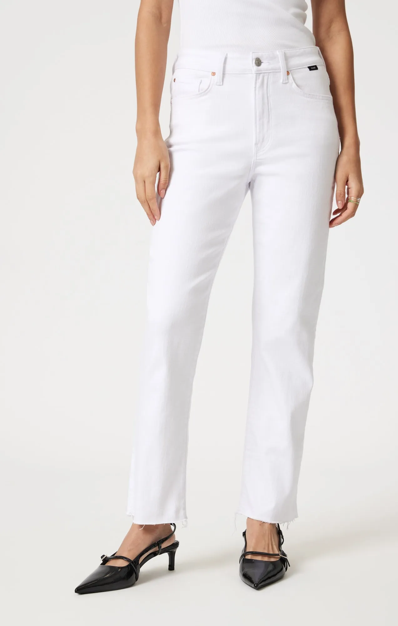 NEW YORK STRAIGHT LEG IN WHITE FLEX BLUE sold by Mavi product image thumbnail 3