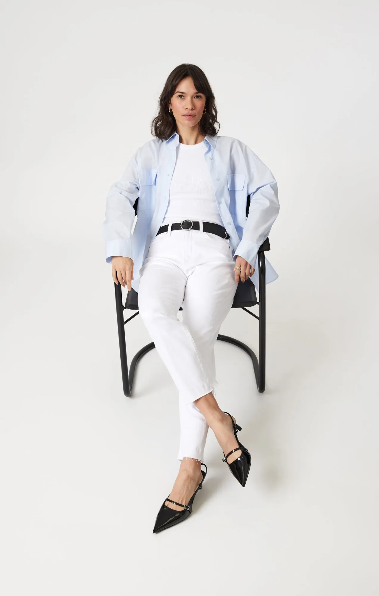 NEW YORK STRAIGHT LEG IN WHITE FLEX BLUE sold by Mavi product image thumbnail 2