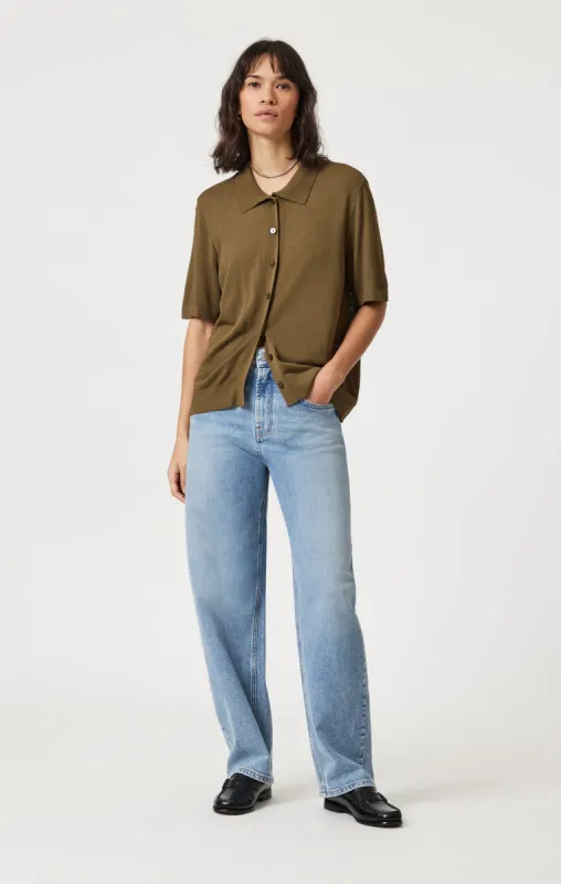 NICA BARREL IN LIGHT BRUSHED CLASSIC BLUE sold by Mavi