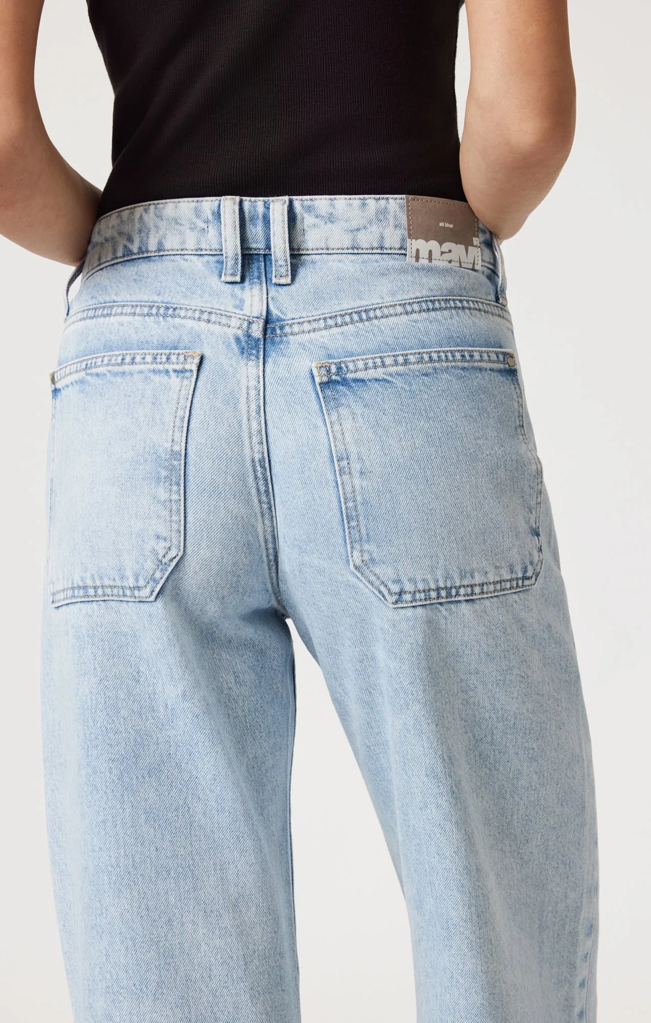 CATALINA STRAIGHT LEG UTILITY IN BLEACHED WELL BLUE sold by Mavi product image thumbnail 5