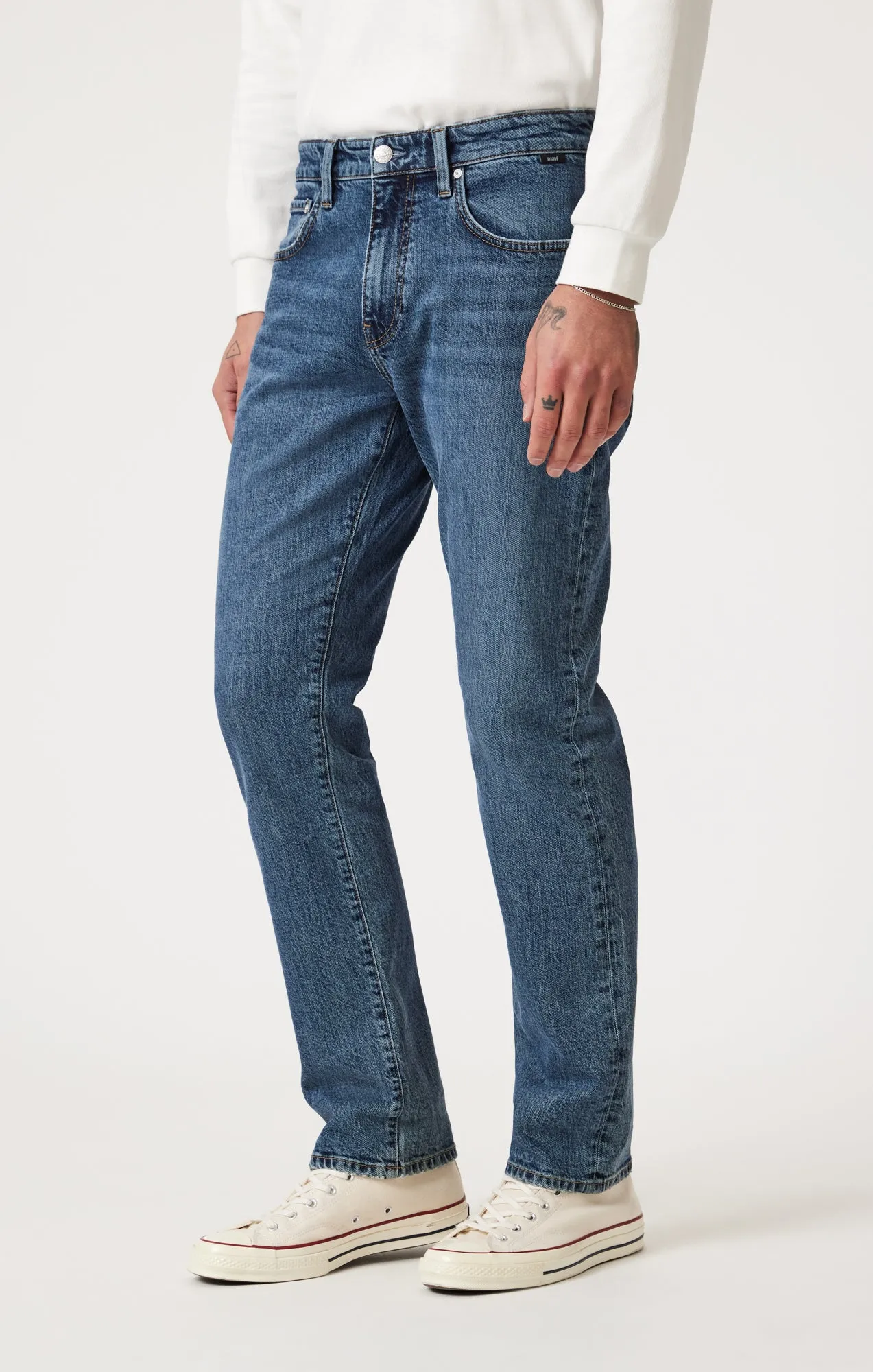 ZACH STRAIGHT LEG IN DARK FADED CLASSIC BLUE sold by Mavi product image thumbnail 4