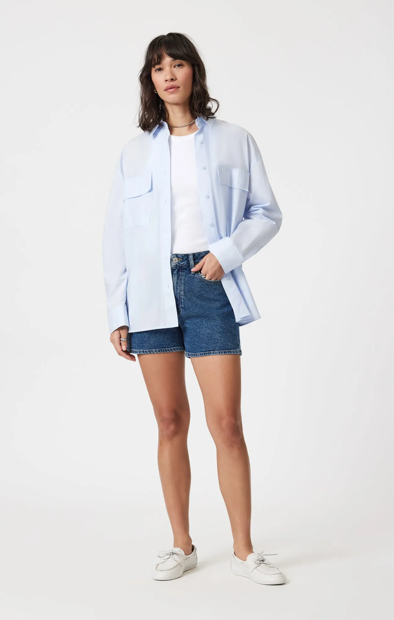 HEIDI SHORTS IN DARK SHADED 90's sold by Mavi