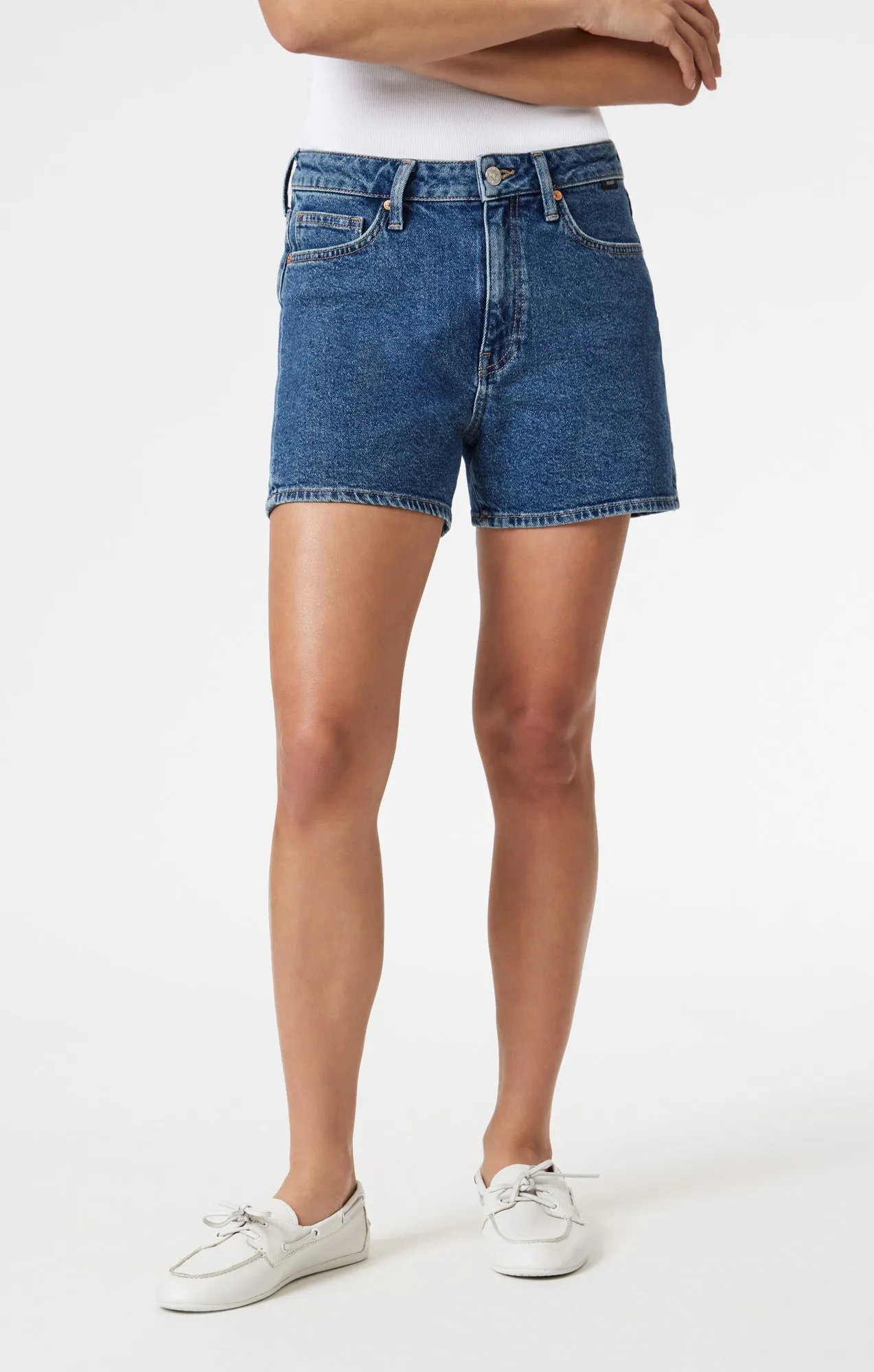 HEIDI SHORTS IN DARK SHADED 90's sold by Mavi product image thumbnail 5