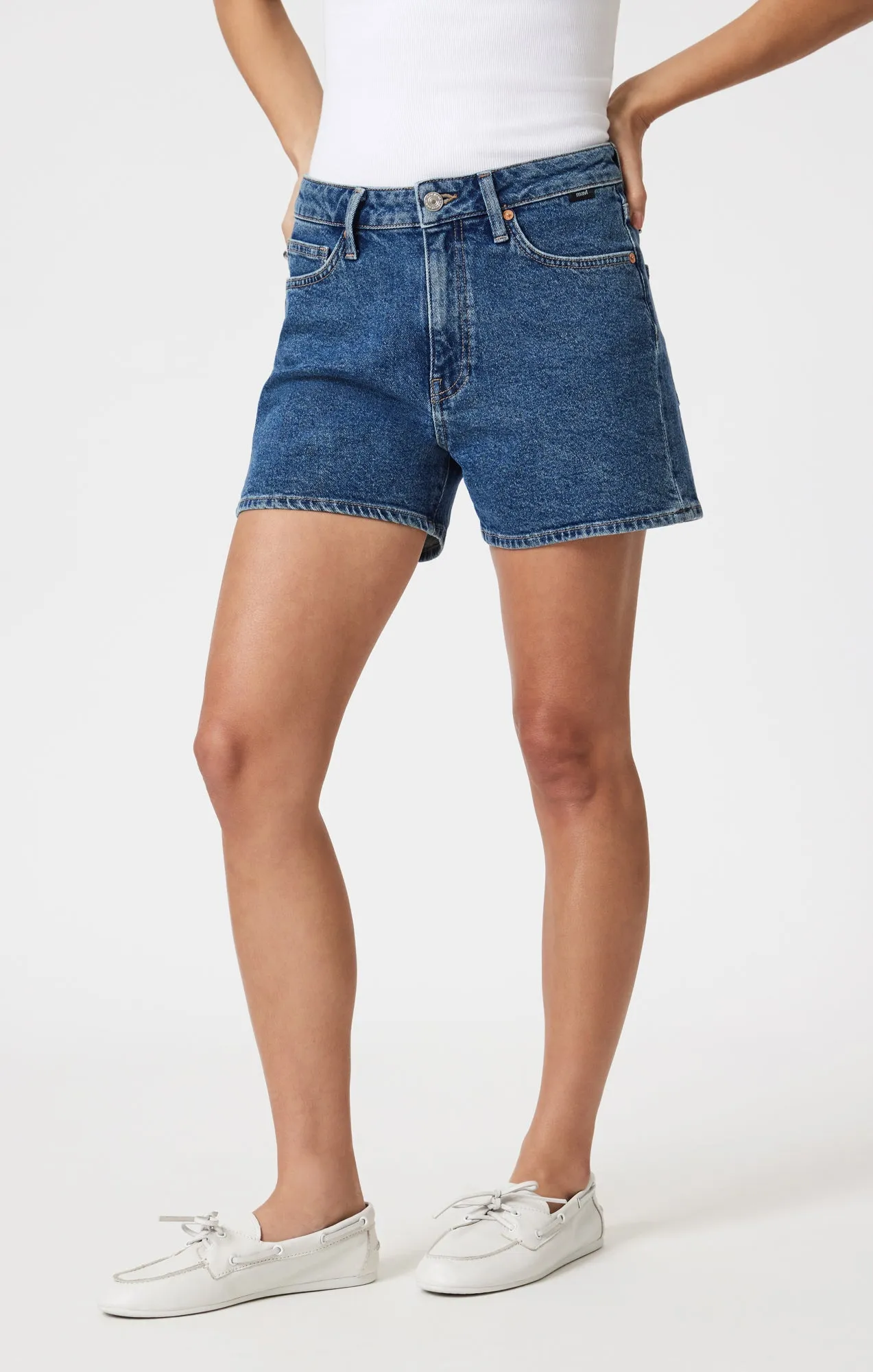HEIDI SHORTS IN DARK SHADED 90's sold by Mavi product image thumbnail 3